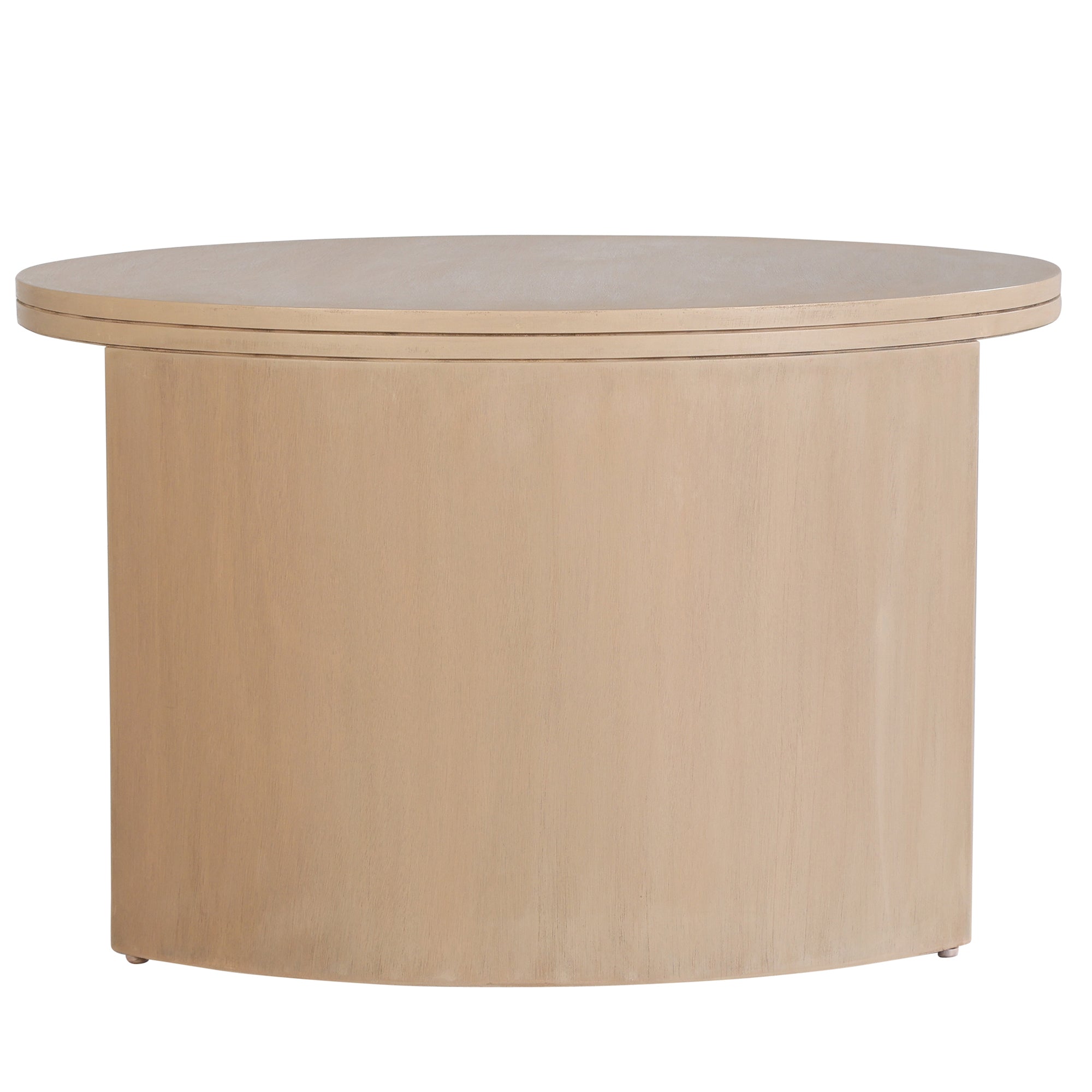 Cyrus Round Storage Coffee Table and Nesting Stool