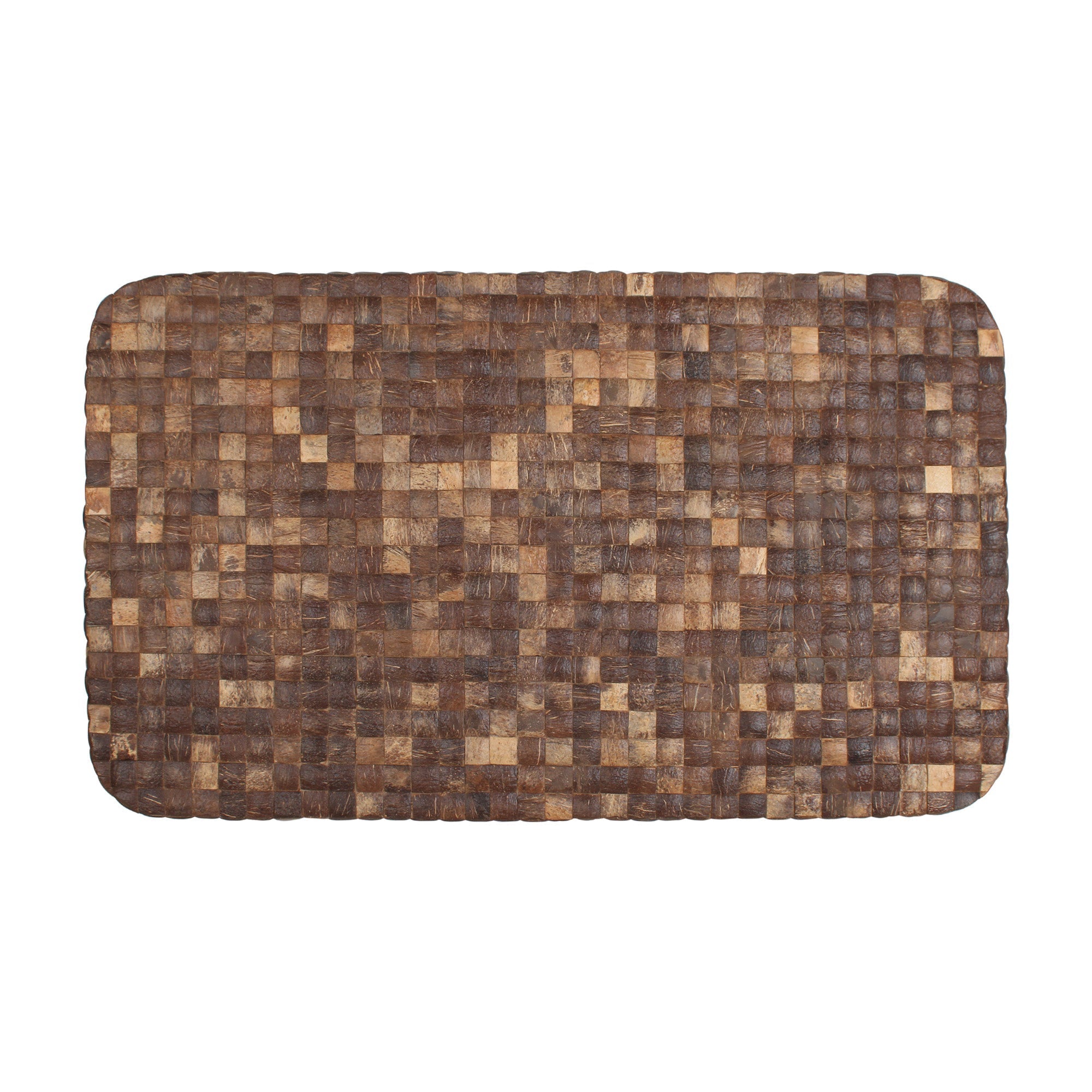 Samoa Rectangular Coconut Shell Coffee Table