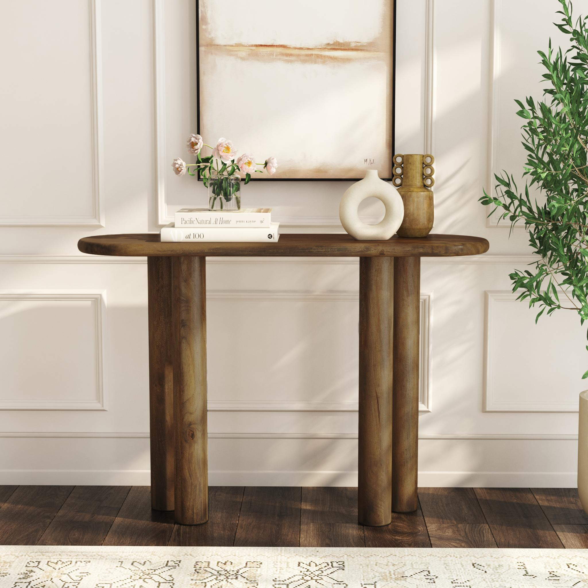 Felix Four Column Console Table