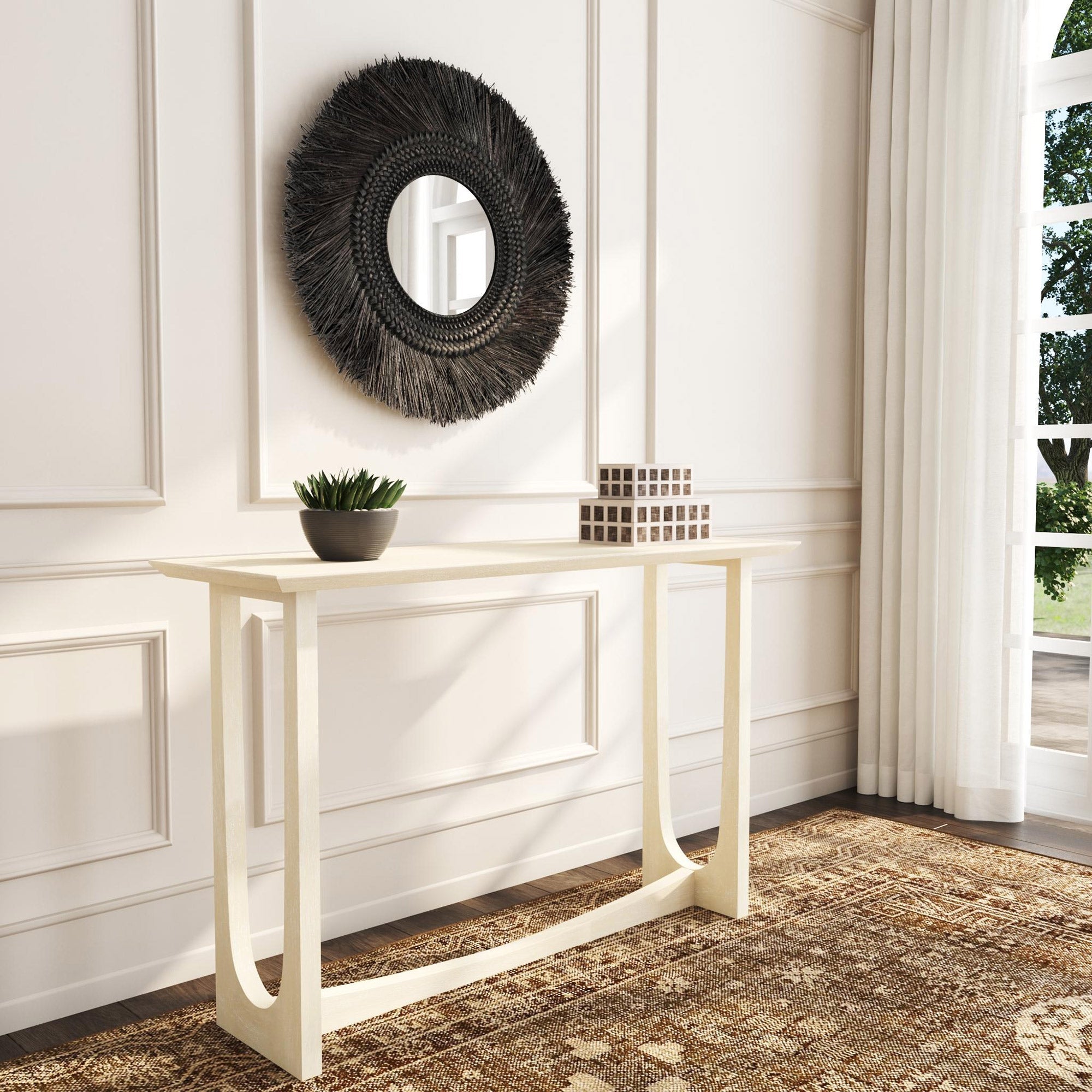 Reverse Arch Console Table