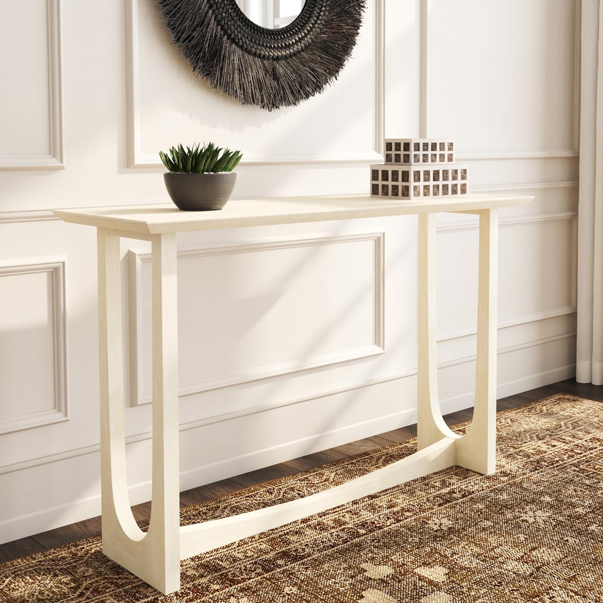 Reverse Arch Console Table