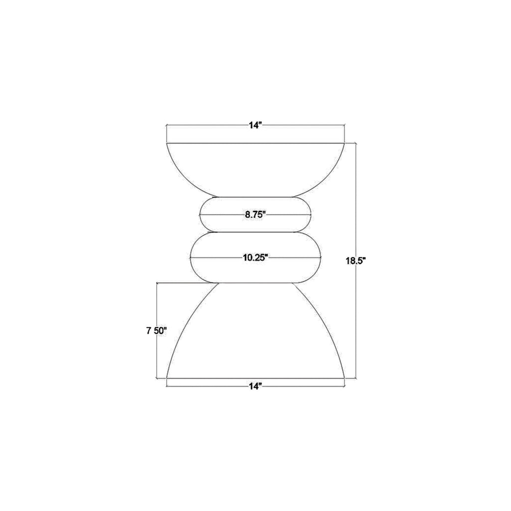 Felix Stacked Accent Table