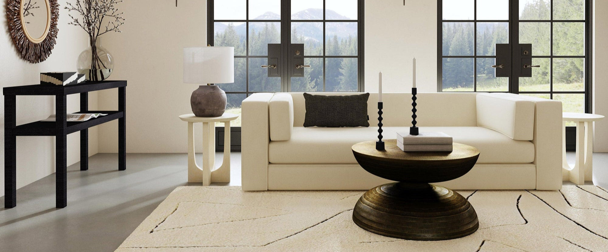 Reverse Arch Side Table