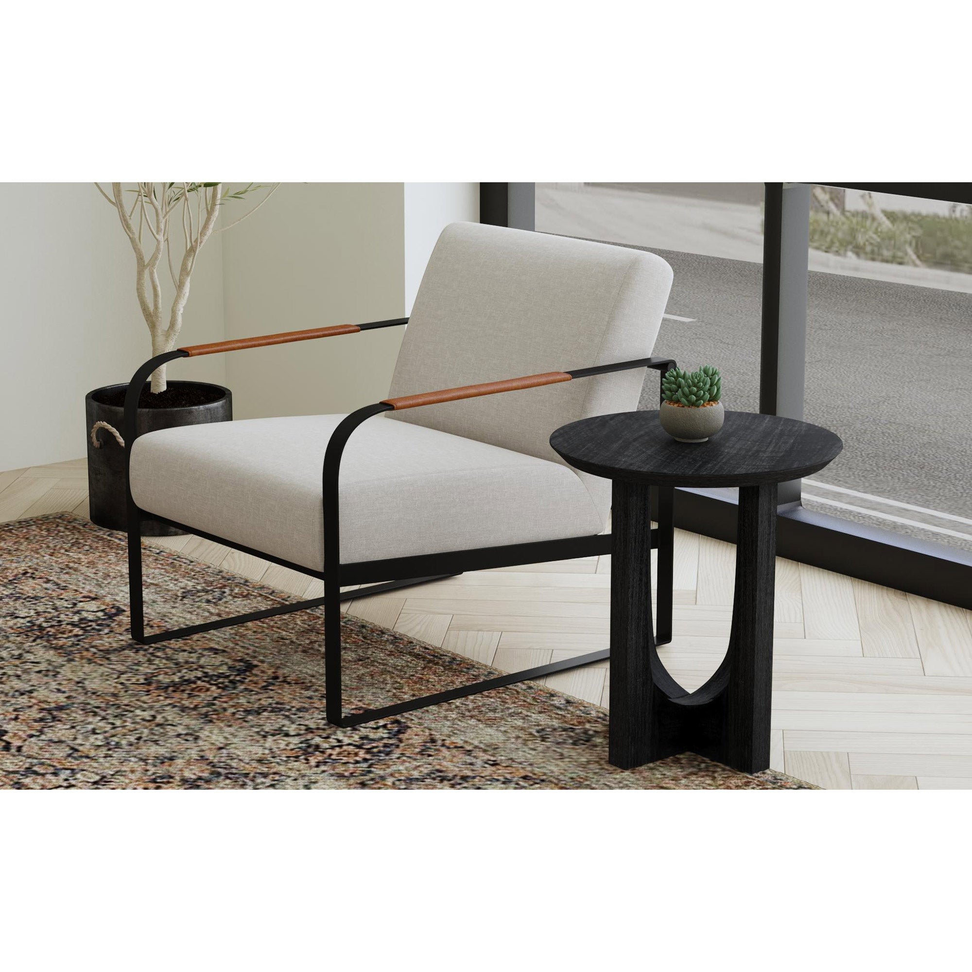 Reverse Arch Side Table