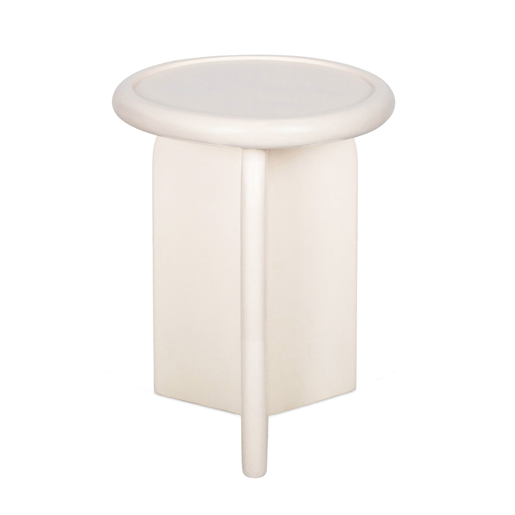 Armos Solid Wood Side Table