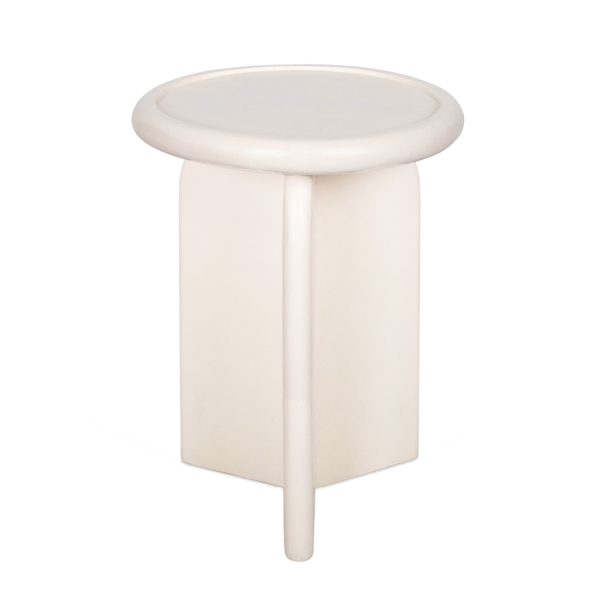 Armos Solid Wood Side Table