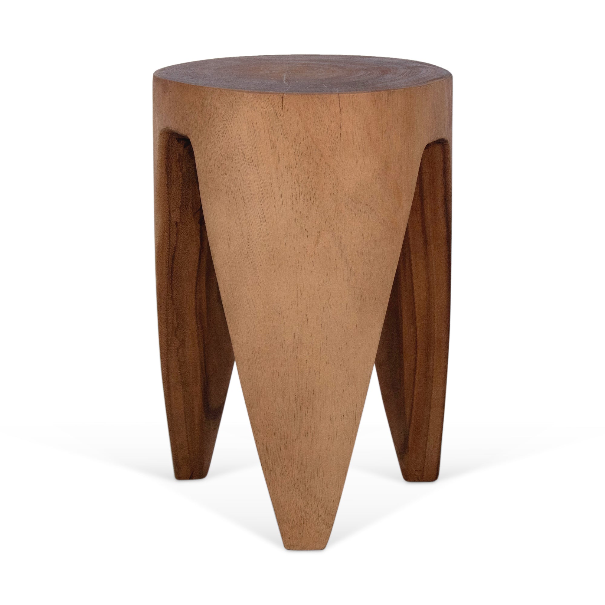 Maze Solid Wood Side Tables, Set of 2