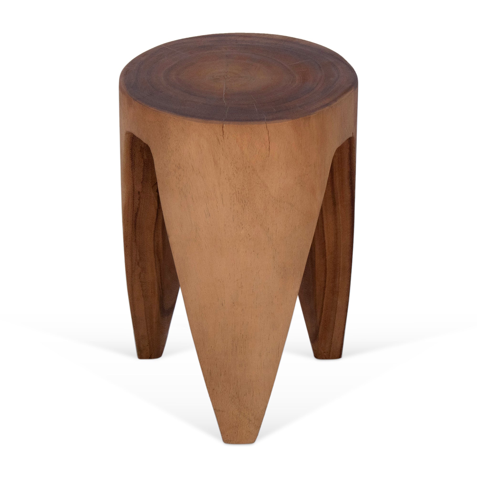 Maze Solid Wood Side Tables, Set of 2