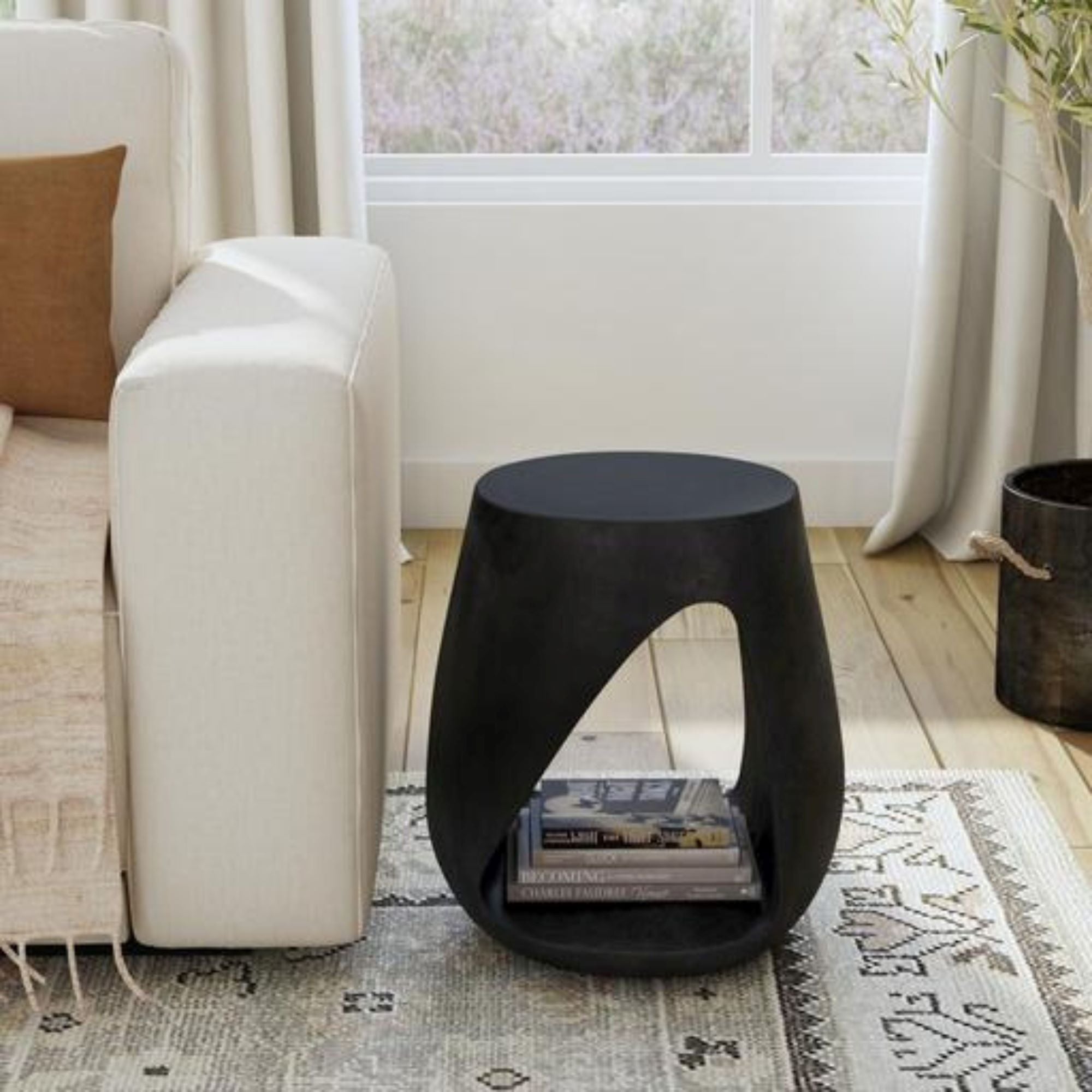 Esme Organic Cut Out Side Table