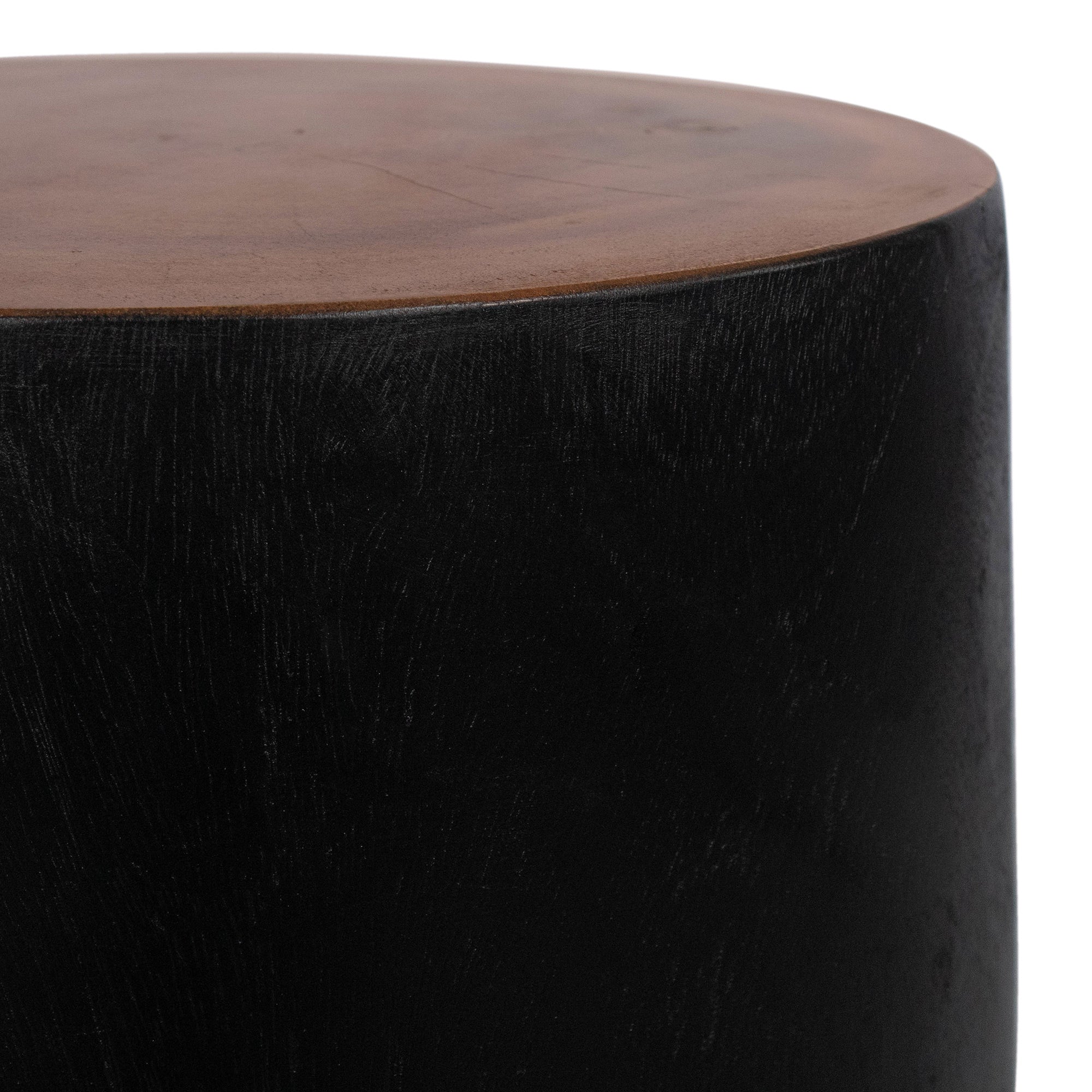 Kaia Tree Stump Side Table