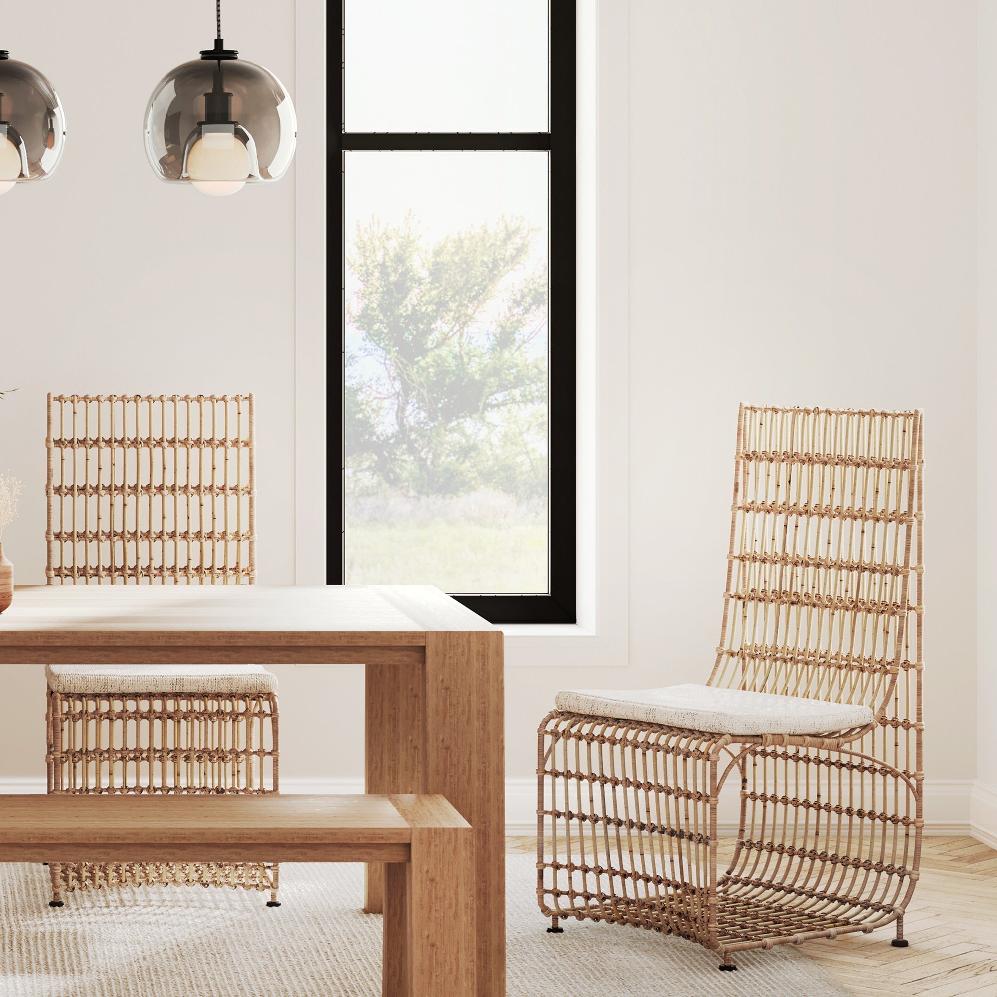 Marvel Rattan Dining Chair