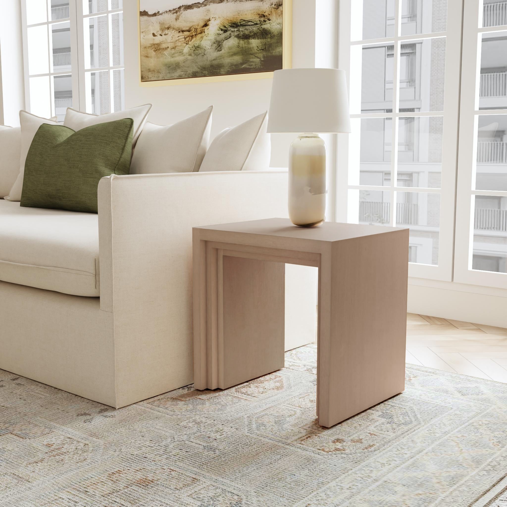 Cascade Rectangular Side Table
