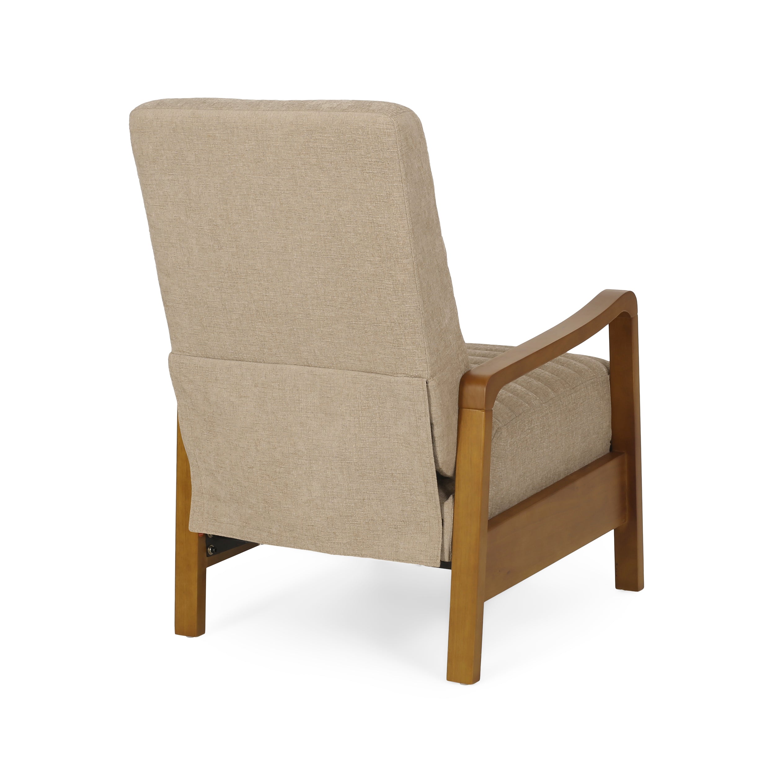 Mid-Century Modern Manual Club Recliner