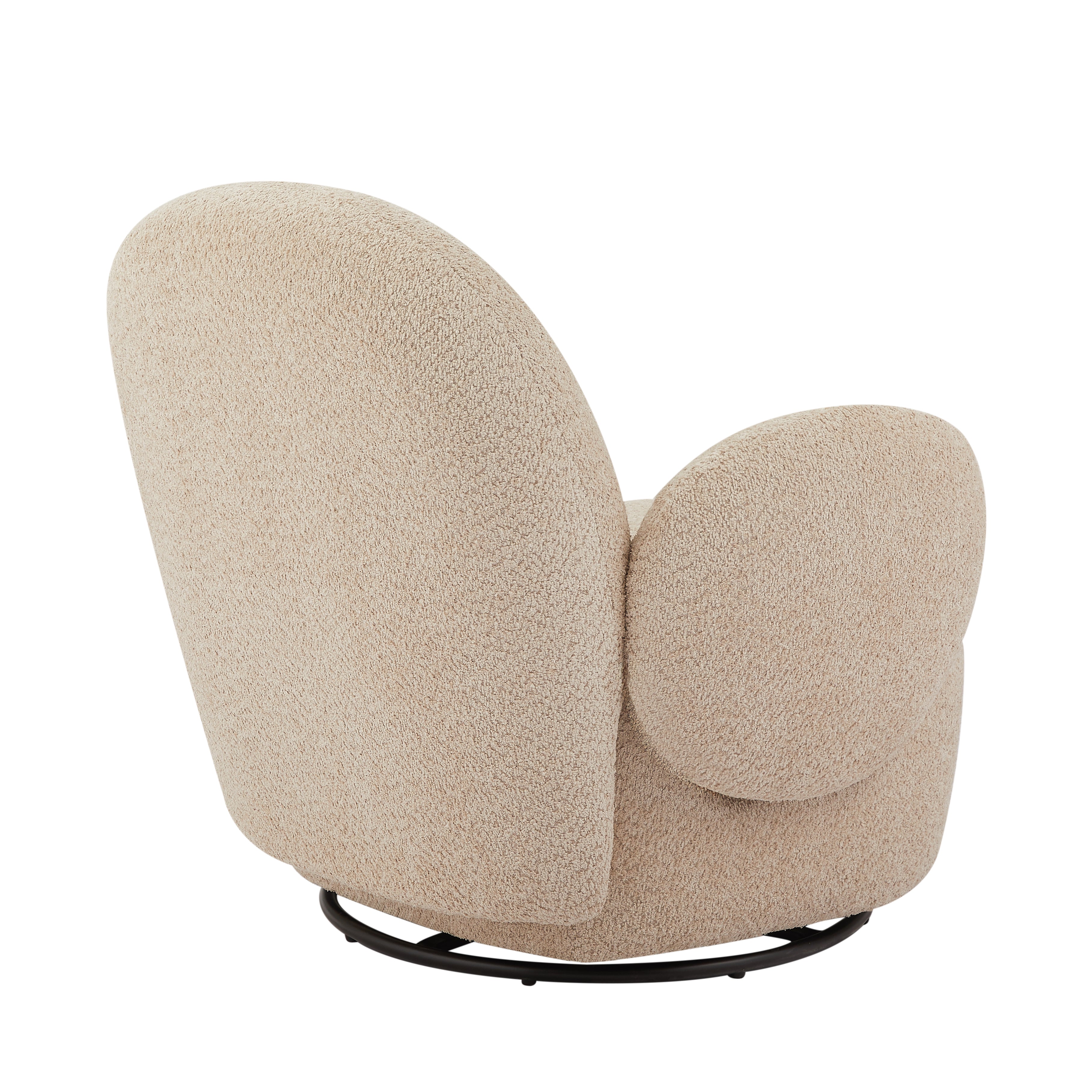 Modern Swivel Upholstered Accent Chair
