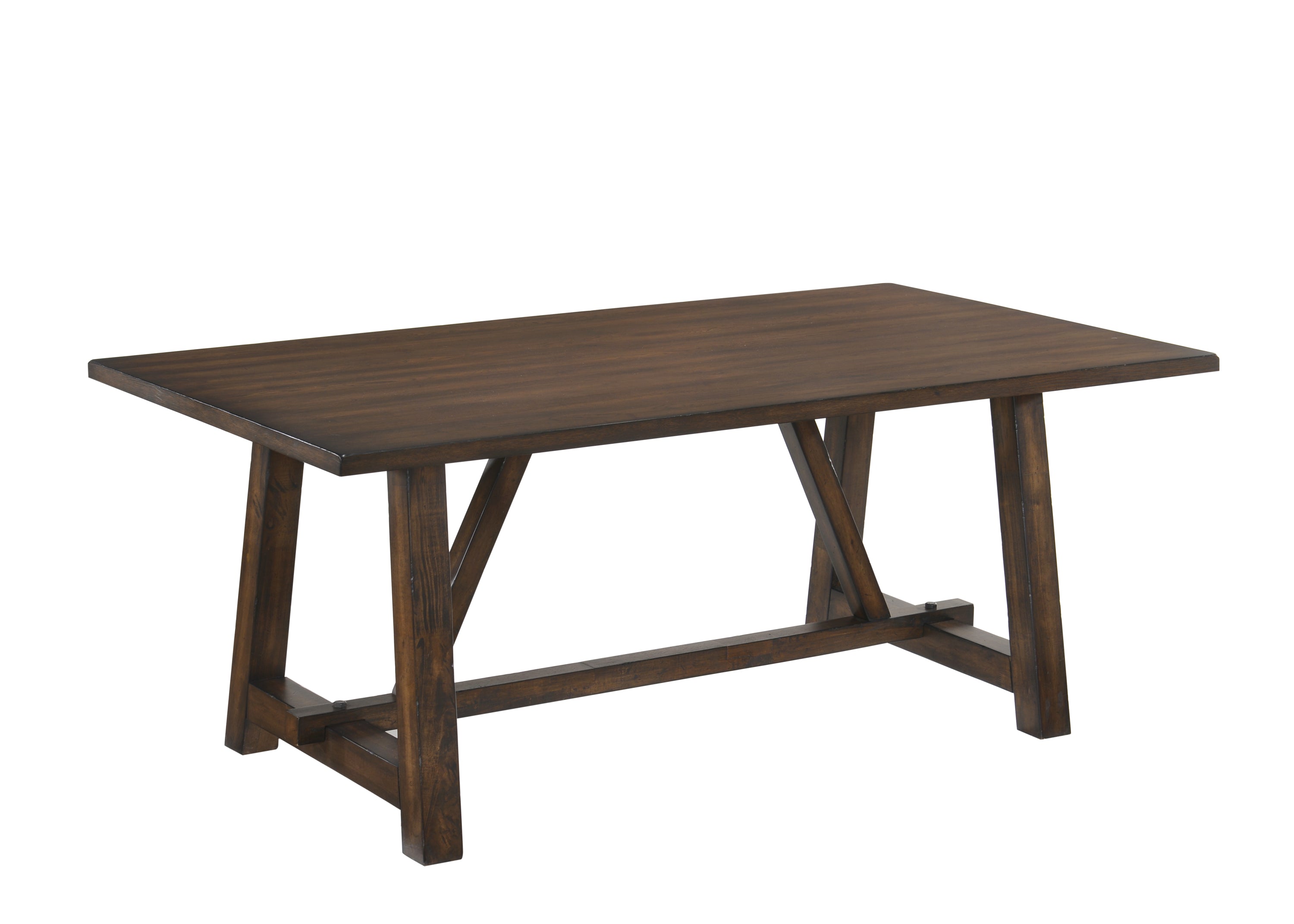 Kaelyn Dark Oak Finish Dining Table