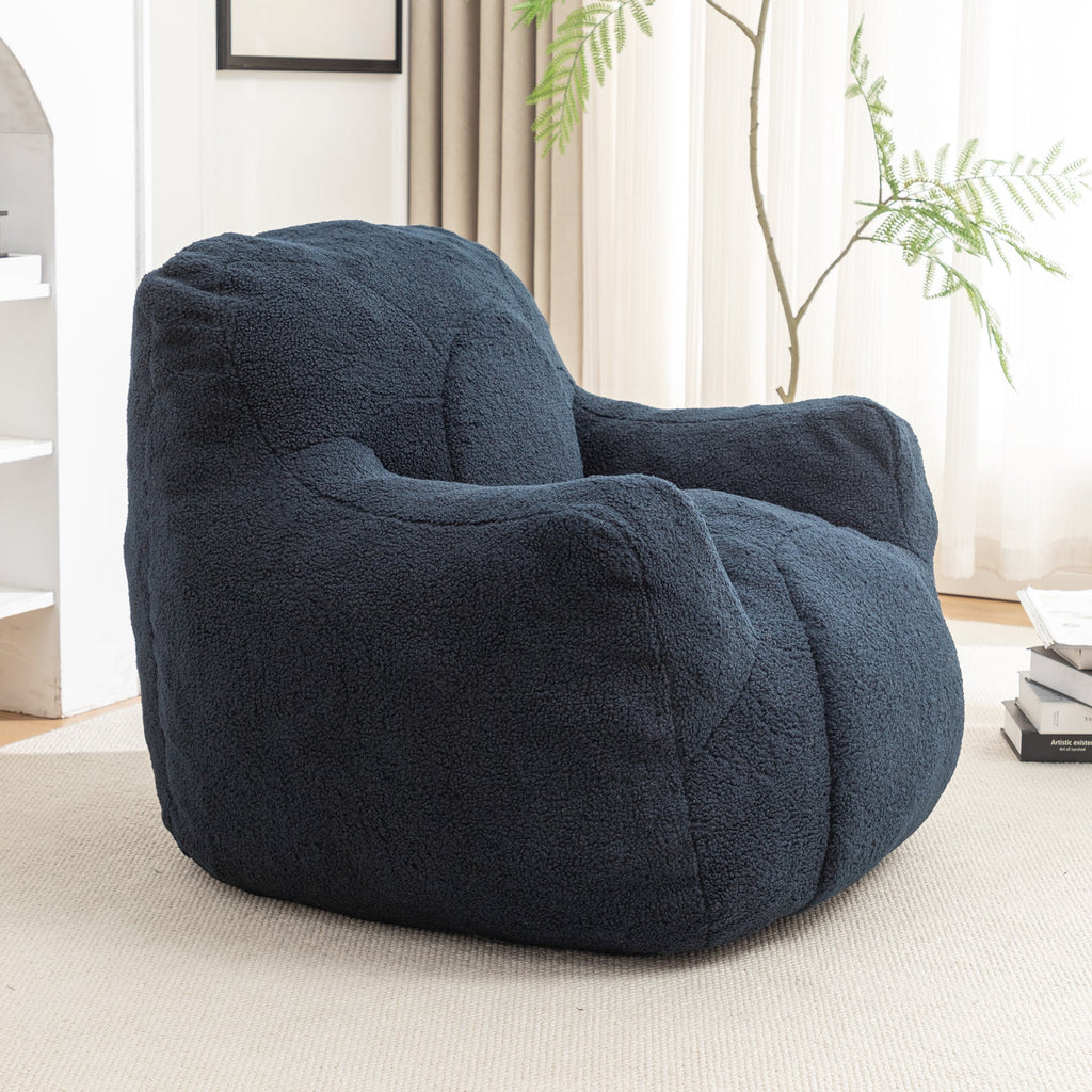 Tufted Memory Foam Bean Bag Chair