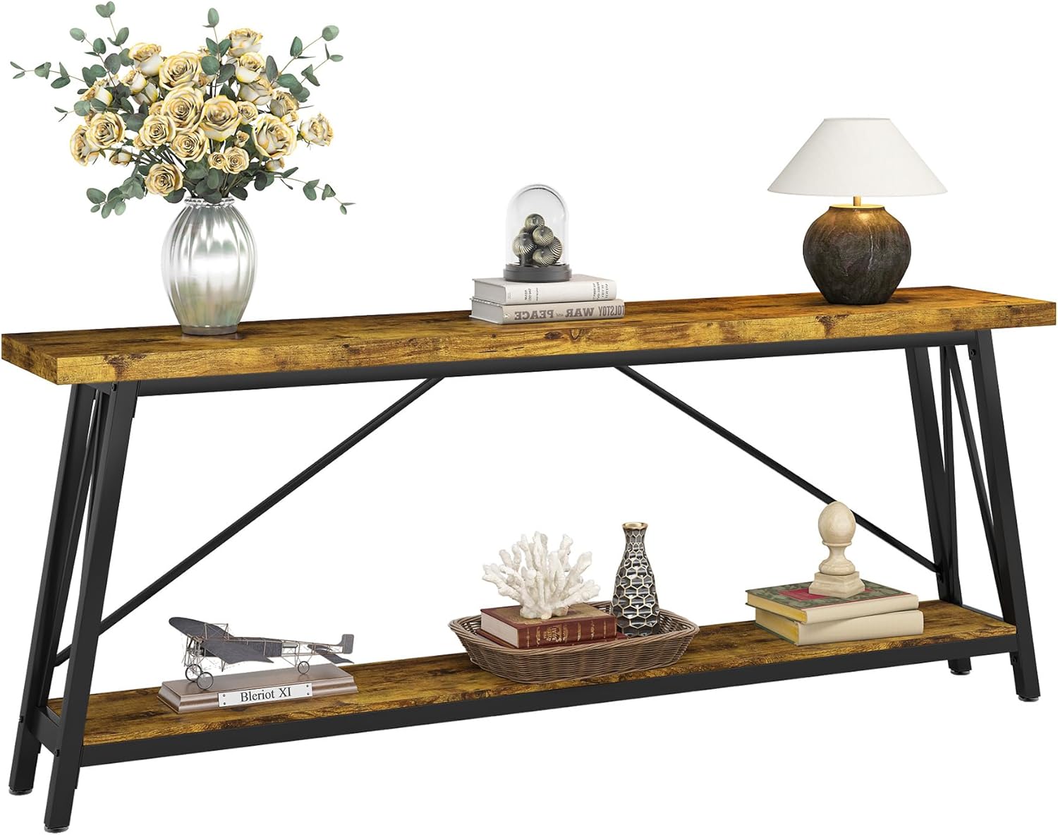 Millstone Industrial Sofa Table
