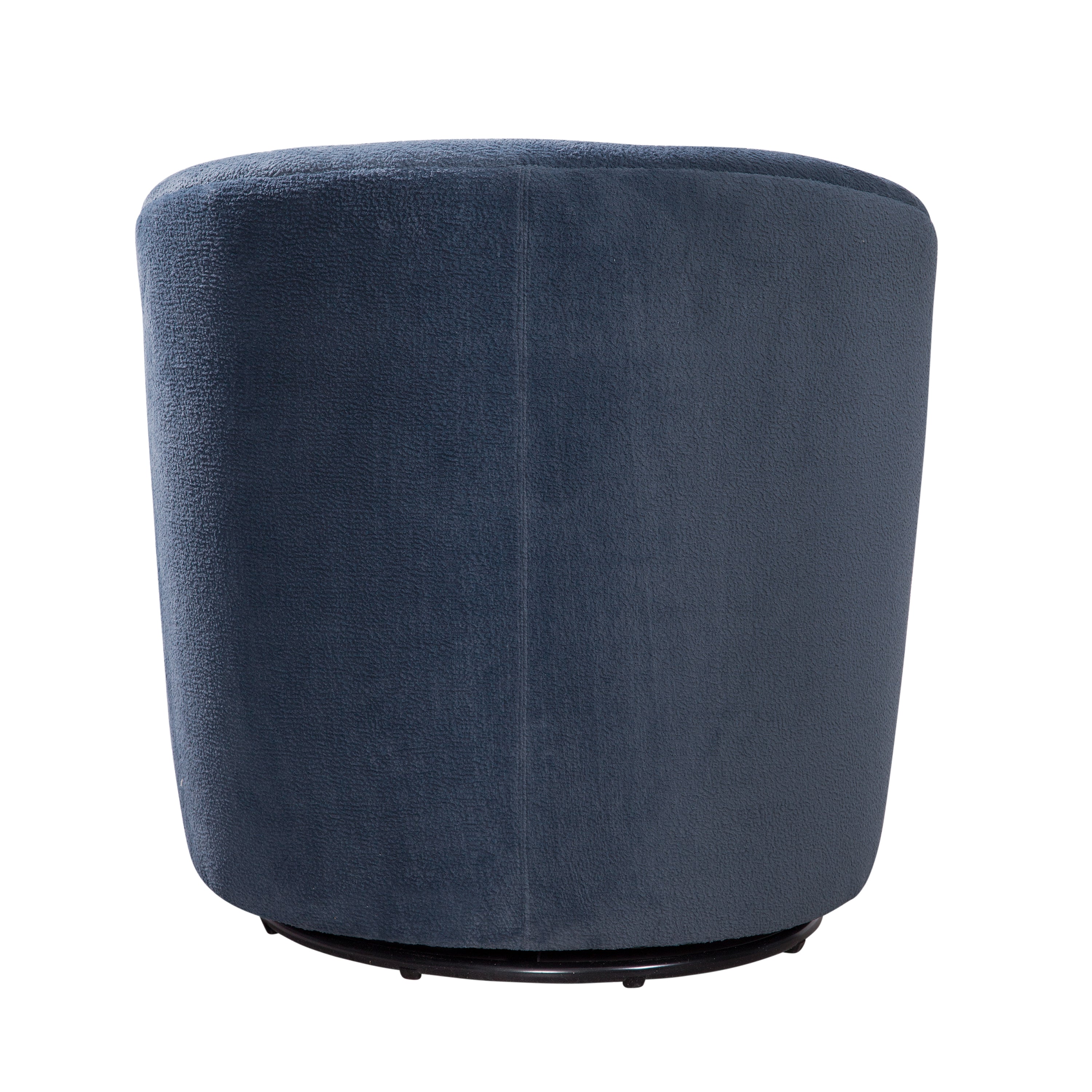 Oaklynn Barrel Style Swivel Accent Chair with Performance Fabric