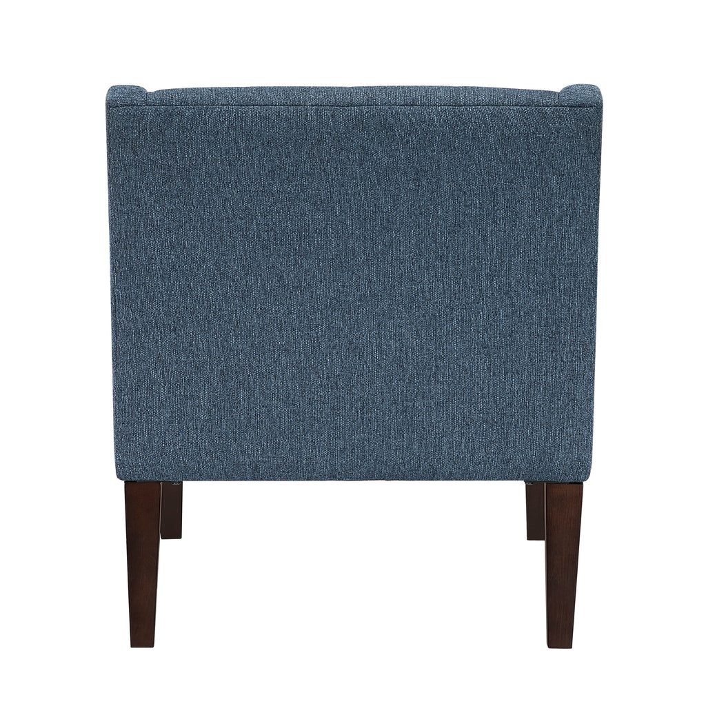 Contemporary Button Tufted Accent Chair