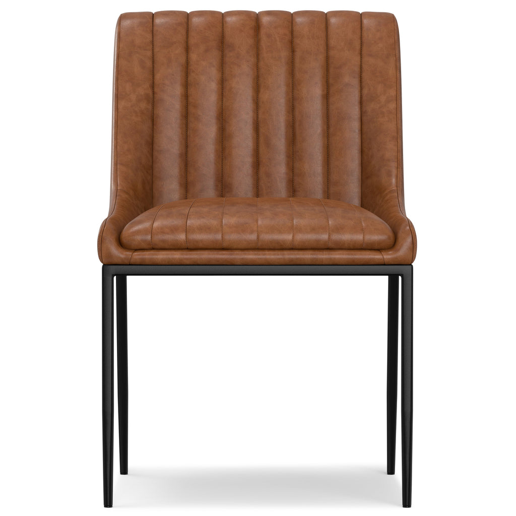 Melody Faux Leather Dining Chair, Set of 2