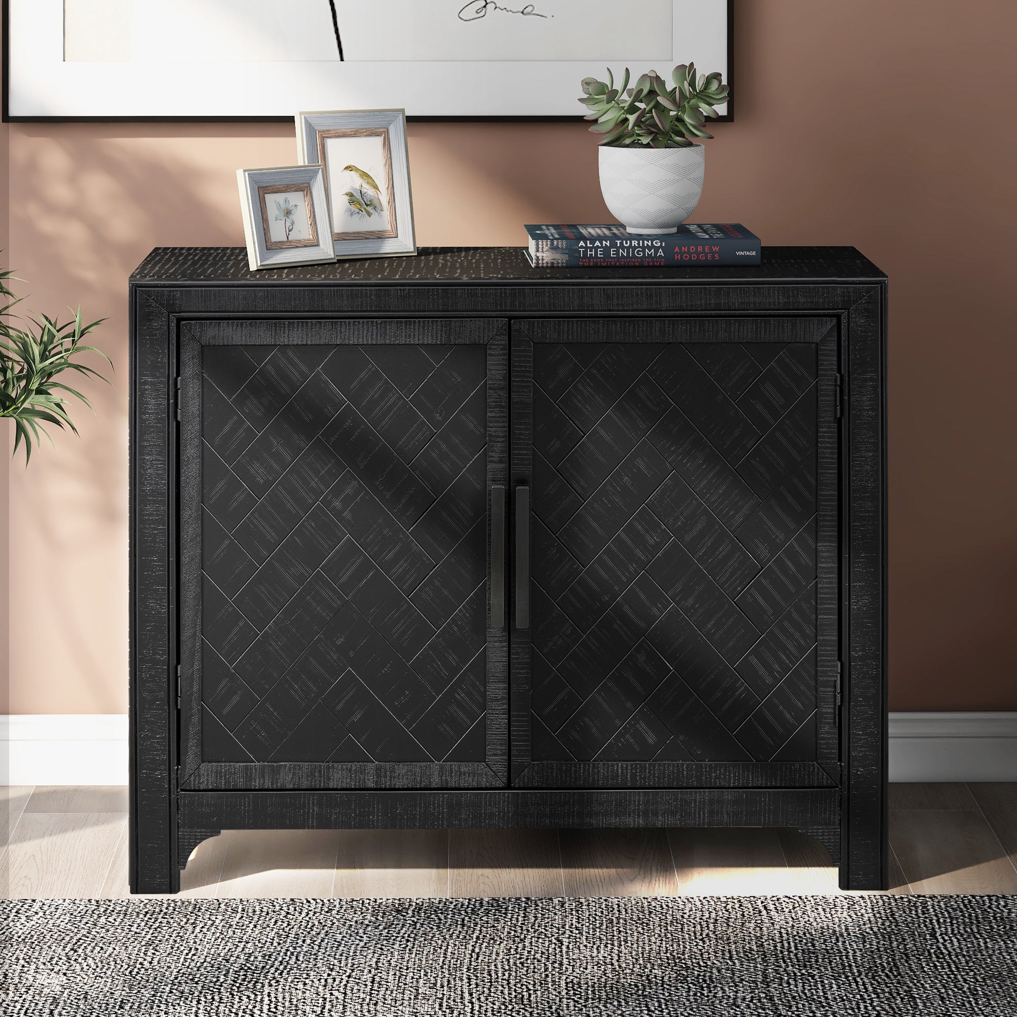 Dark Modern Cabinet