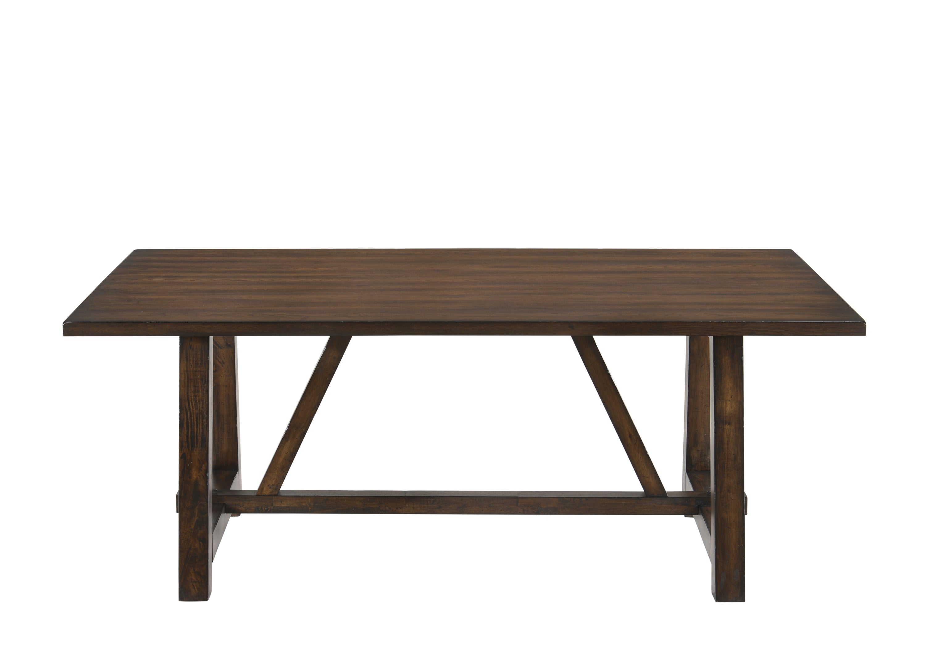 Kaelyn Dark Oak Finish Dining Table