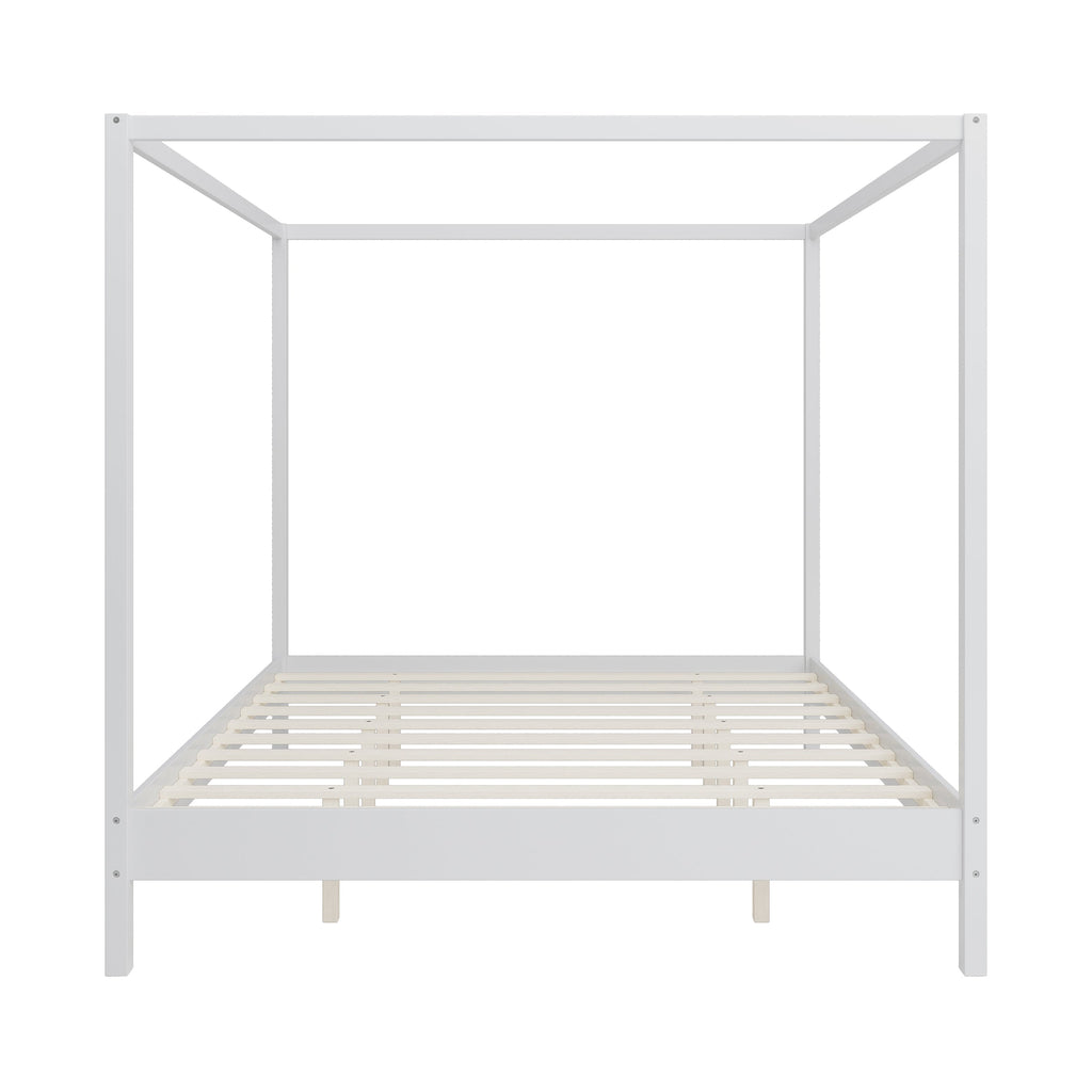 Solid Wood Canopy Bed