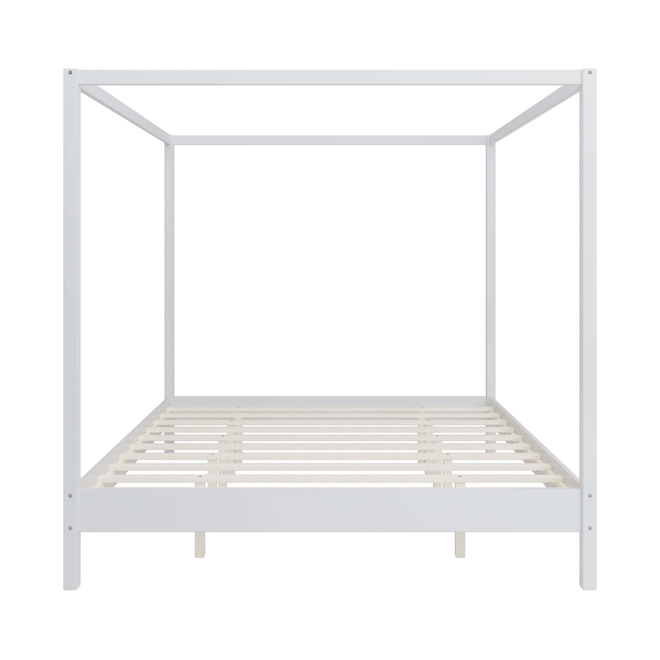 Solid Wood Canopy Bed