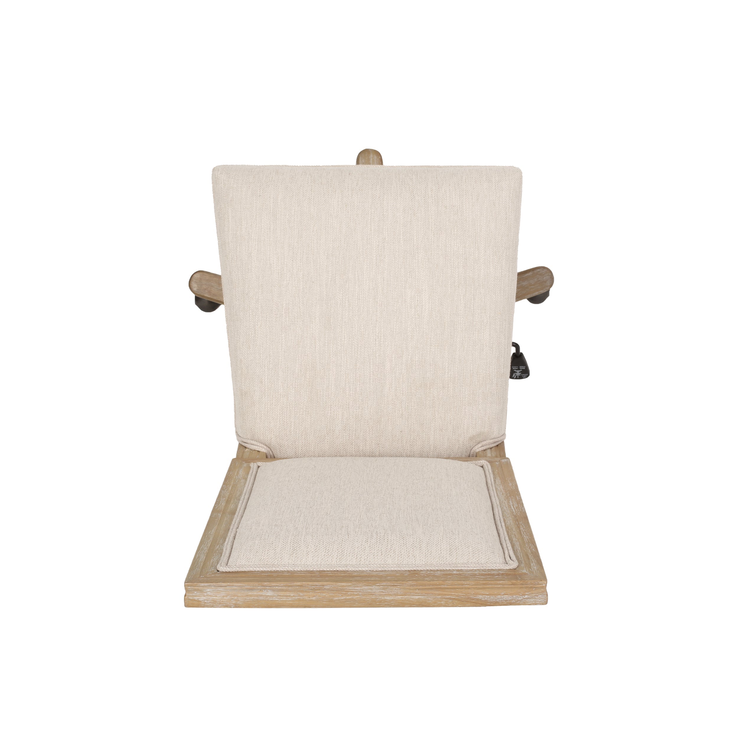 French Country Square Back Swivel & Lift Office Chair