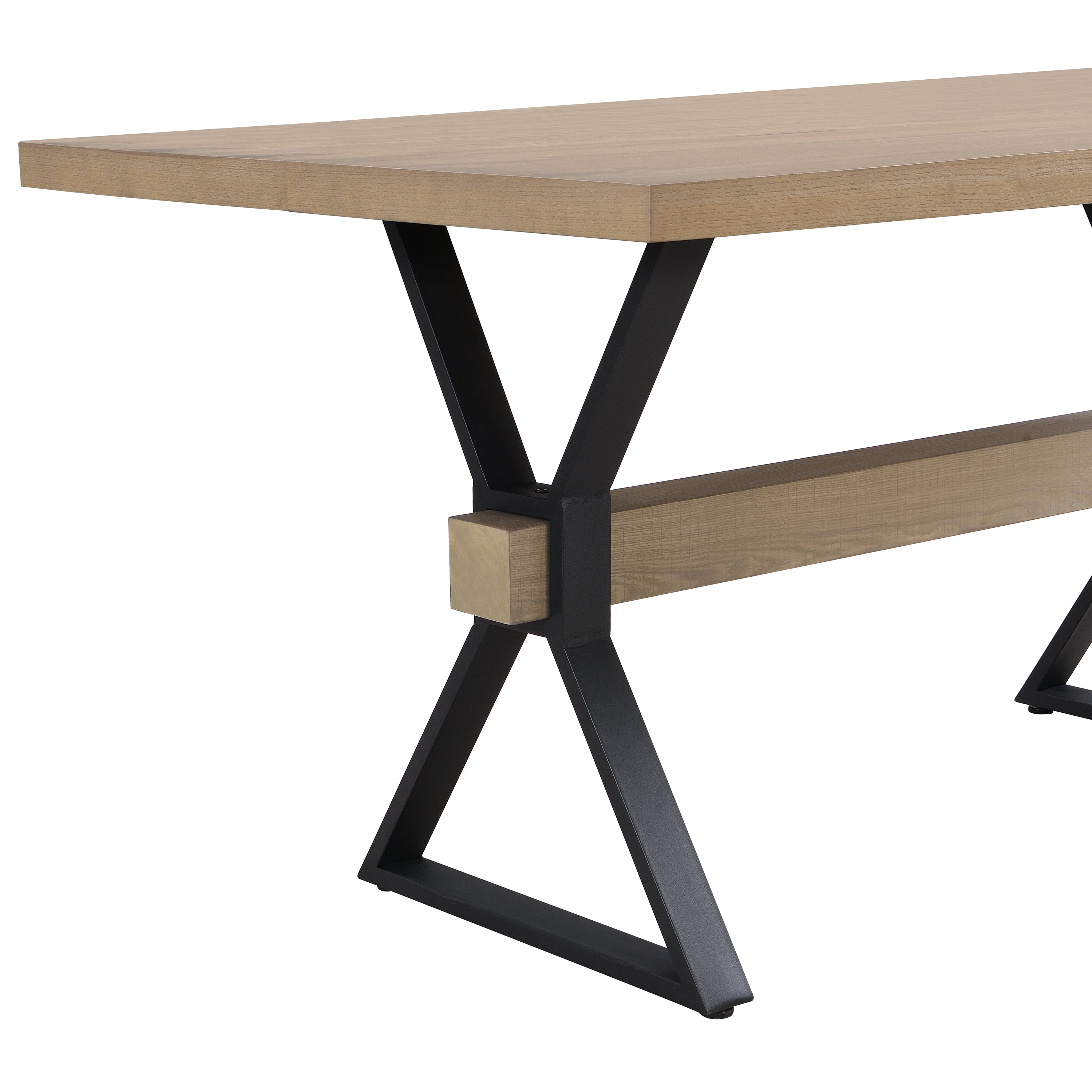 Hartsdale Farmhouse X-Shaped Dining Table