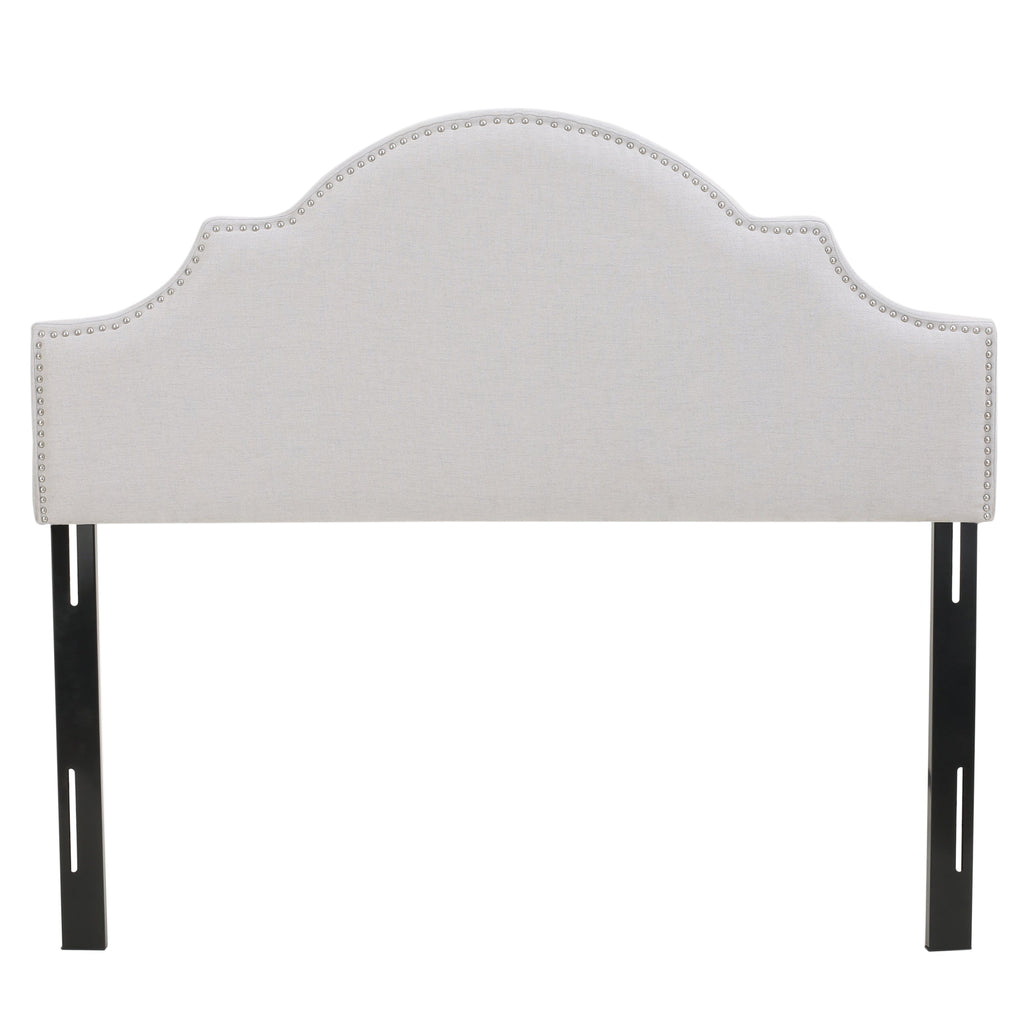 Upholstered Nailhead Trim Headboard