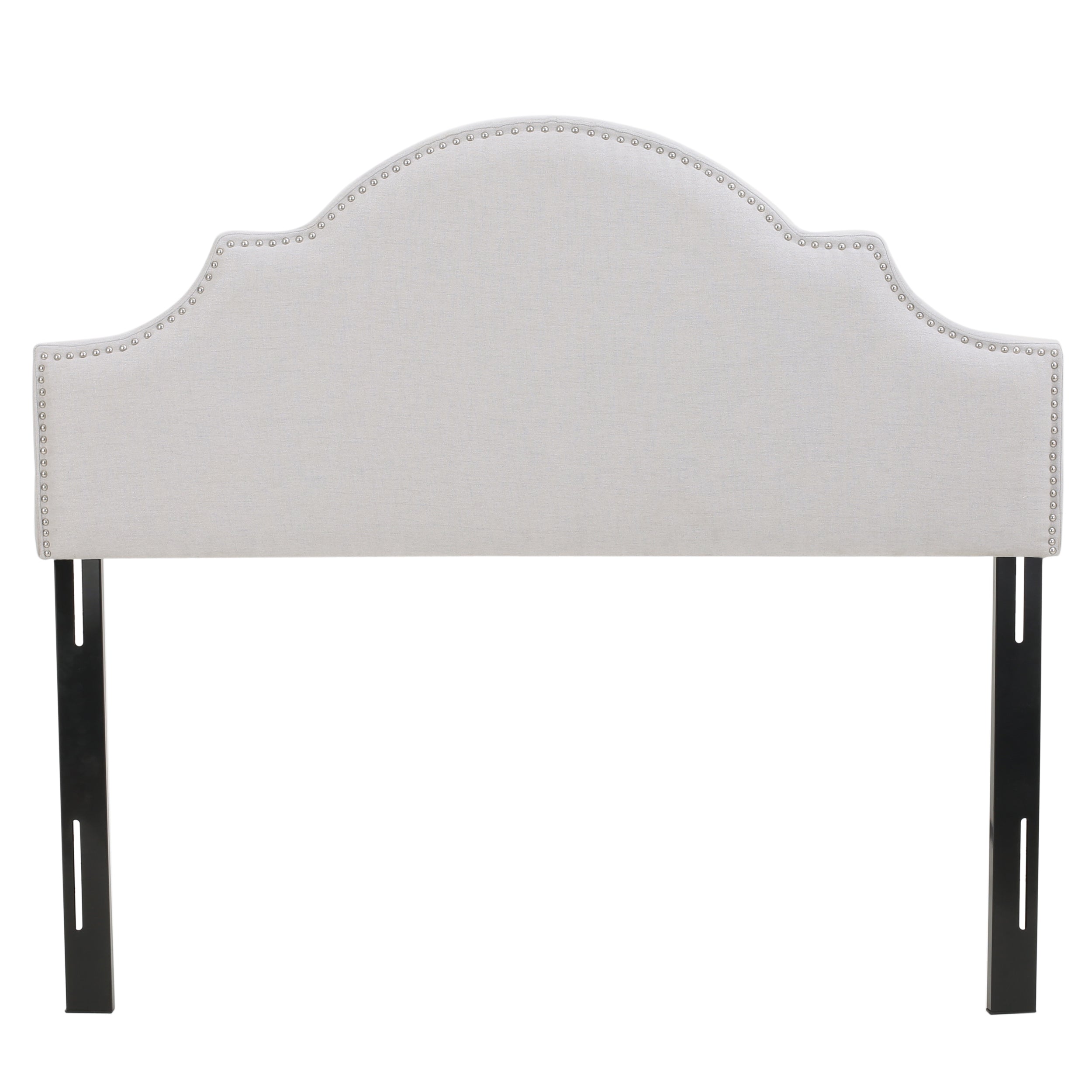 Upholstered Nailhead Trim Headboard