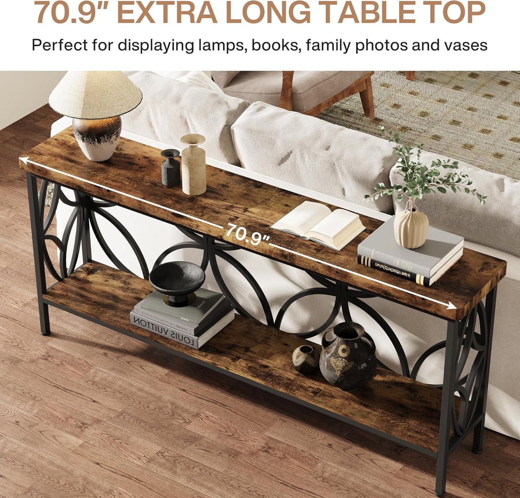 Stonebridge Industrial Console Table