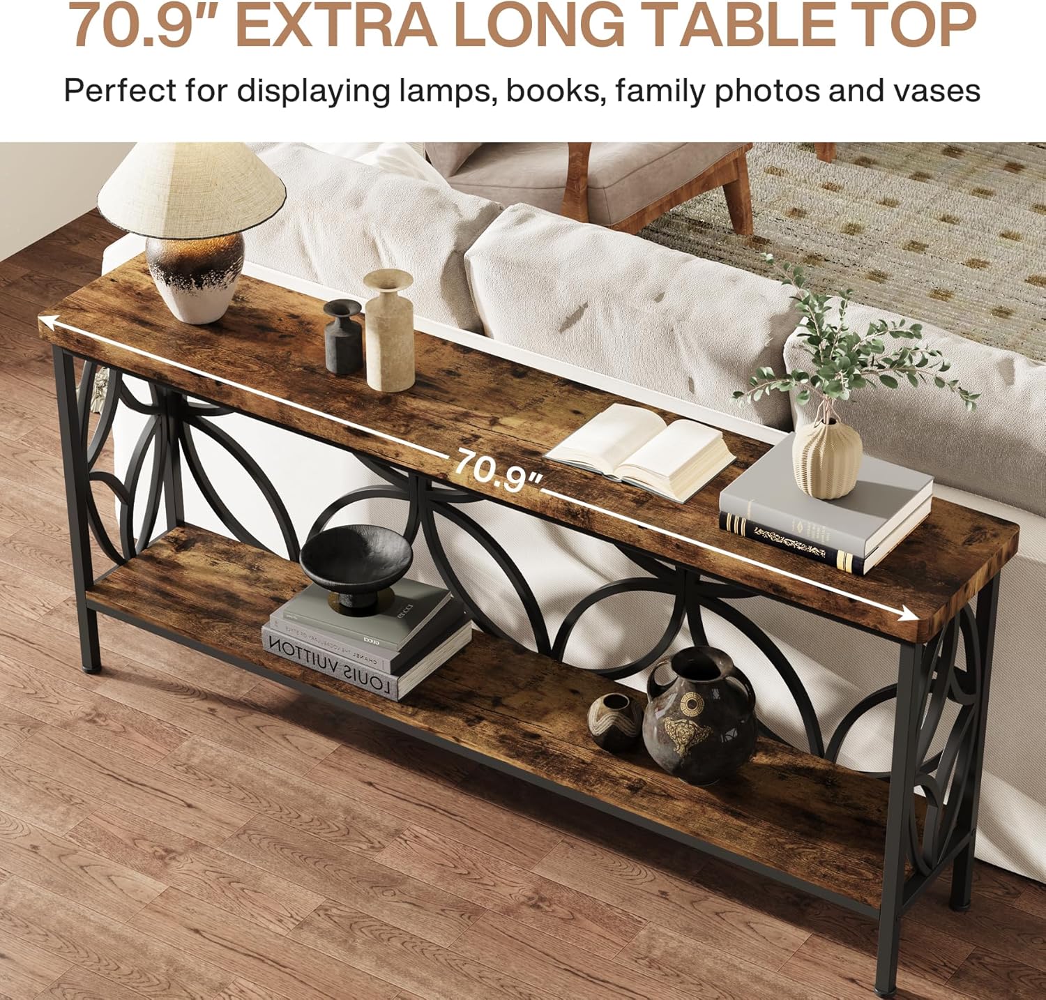 Stonebridge Industrial Console Table
