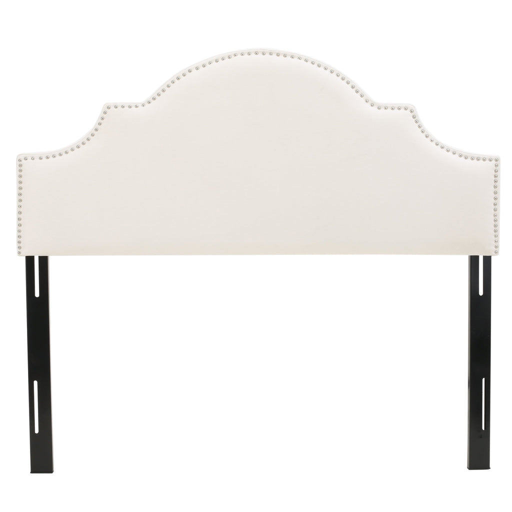 Upholstered Nailhead Trim Headboard