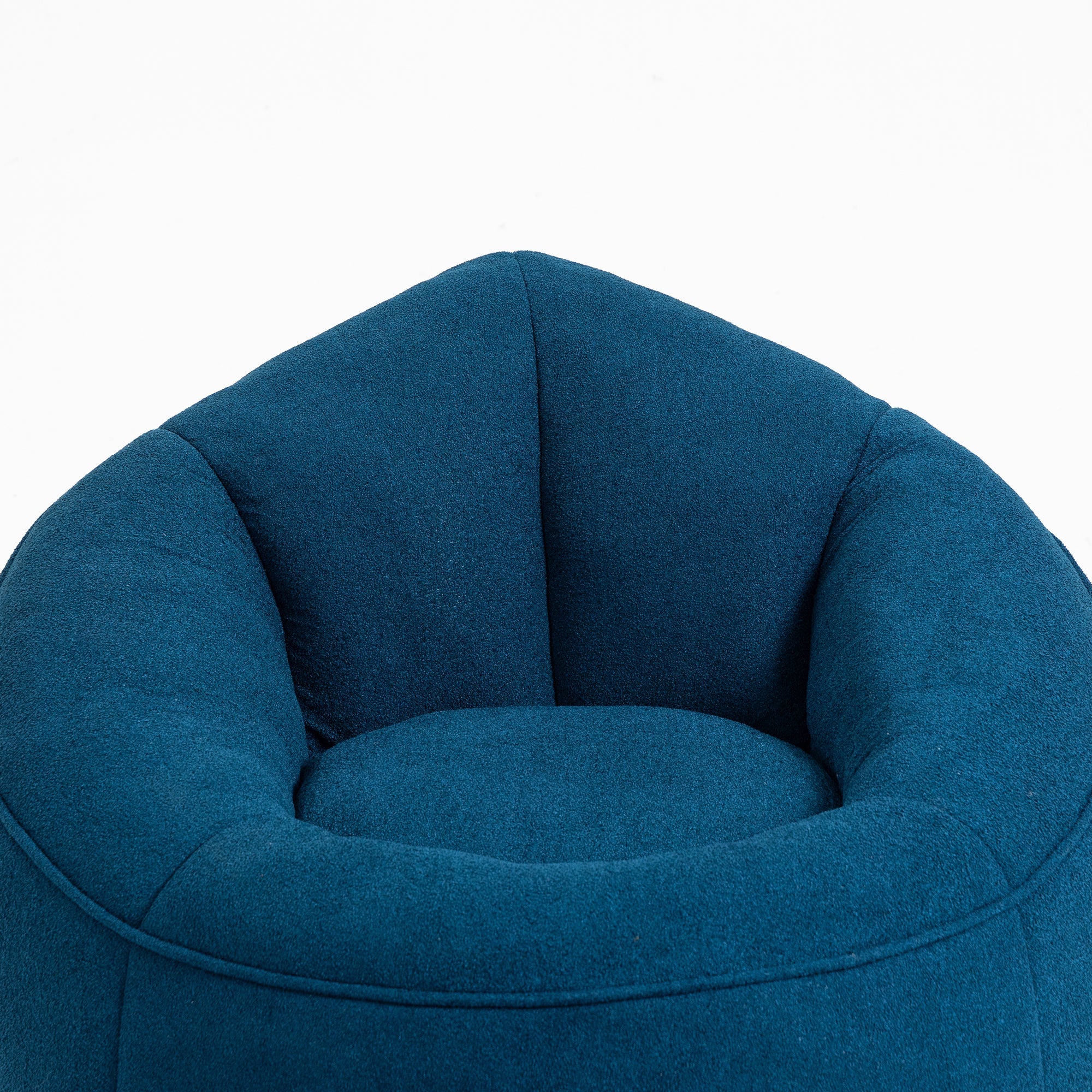 Bean Bag Sofa Chair with High-Pressure Foam and Footrest