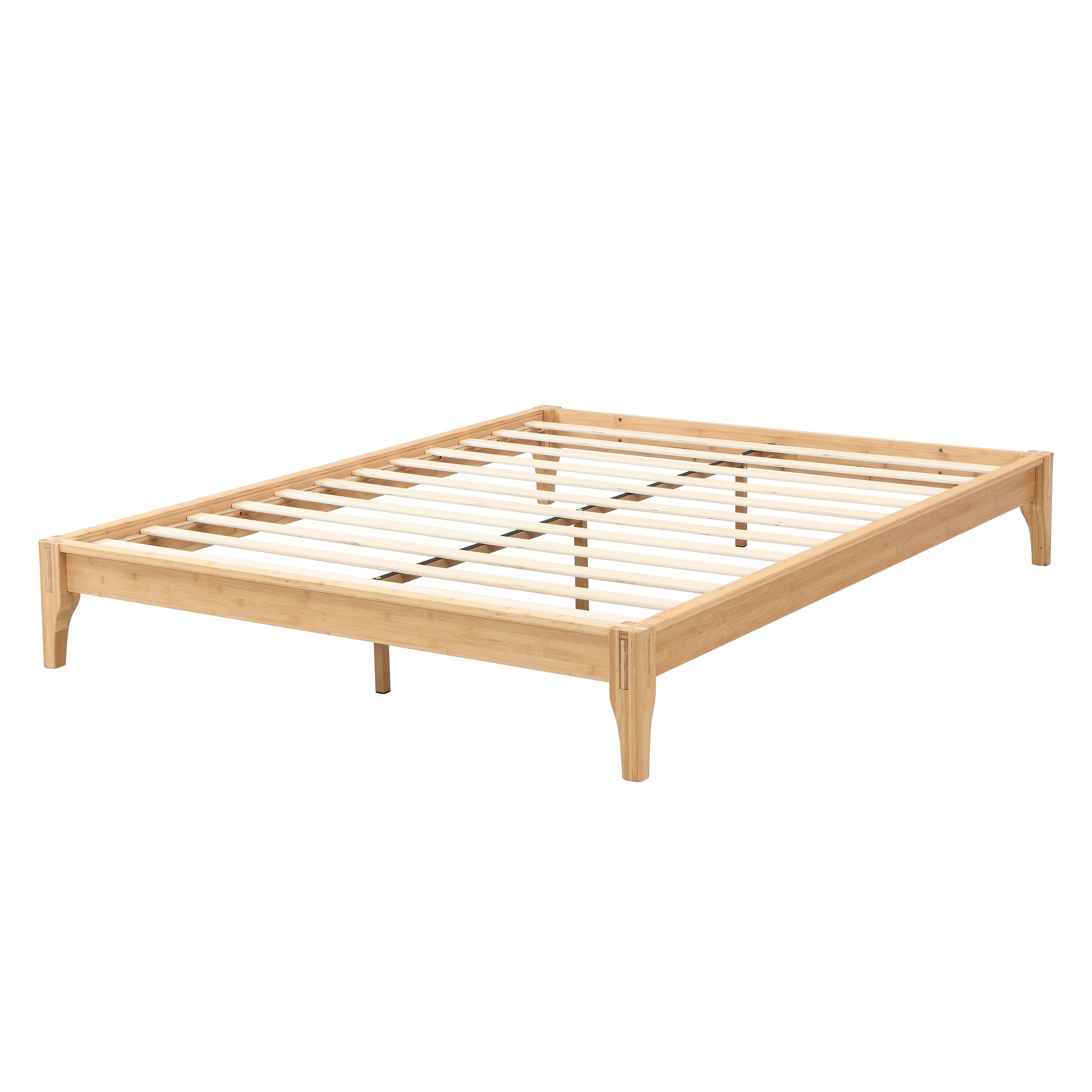 Bamboo Wood Platform Bed Frame