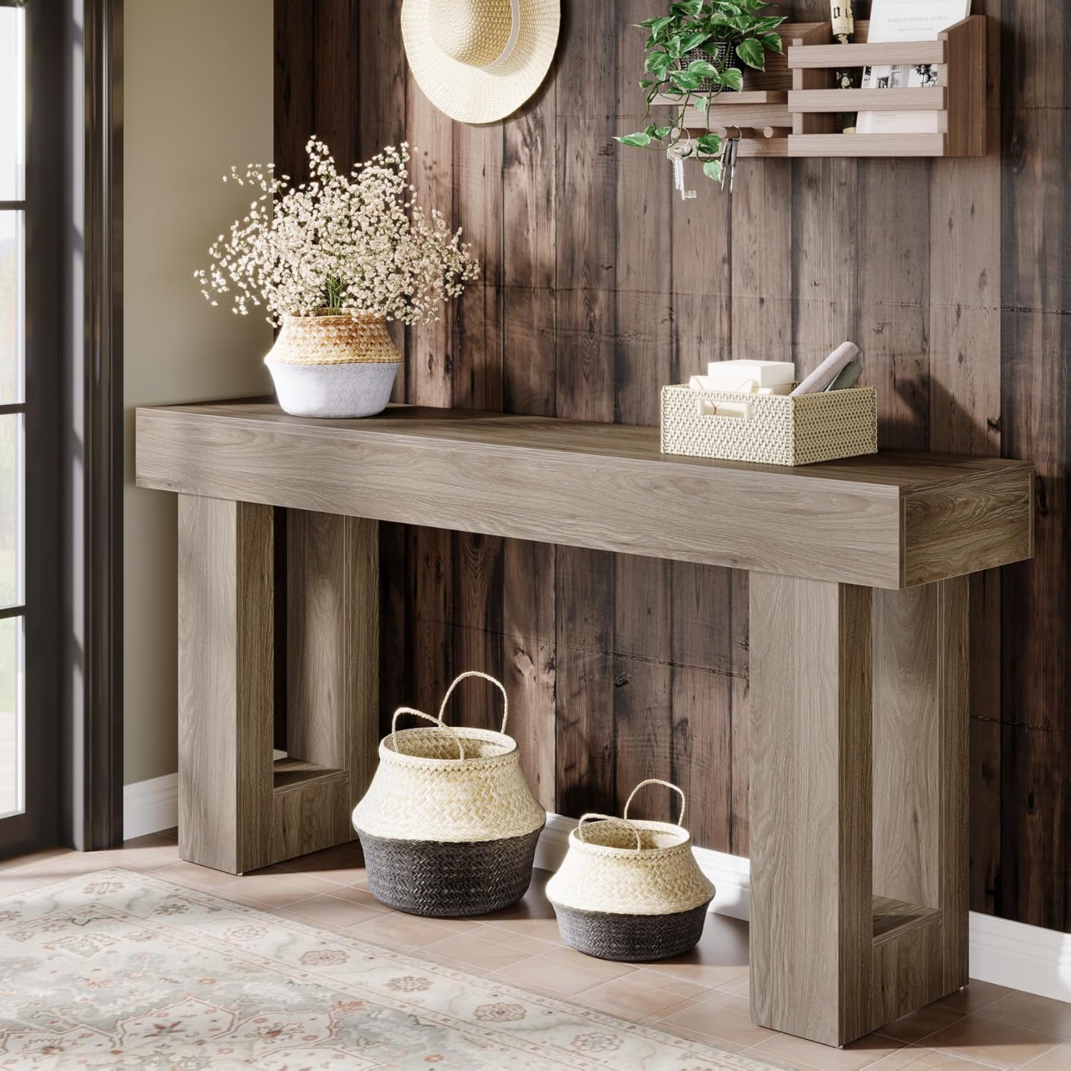 Hearthford Farmhouse Console Table