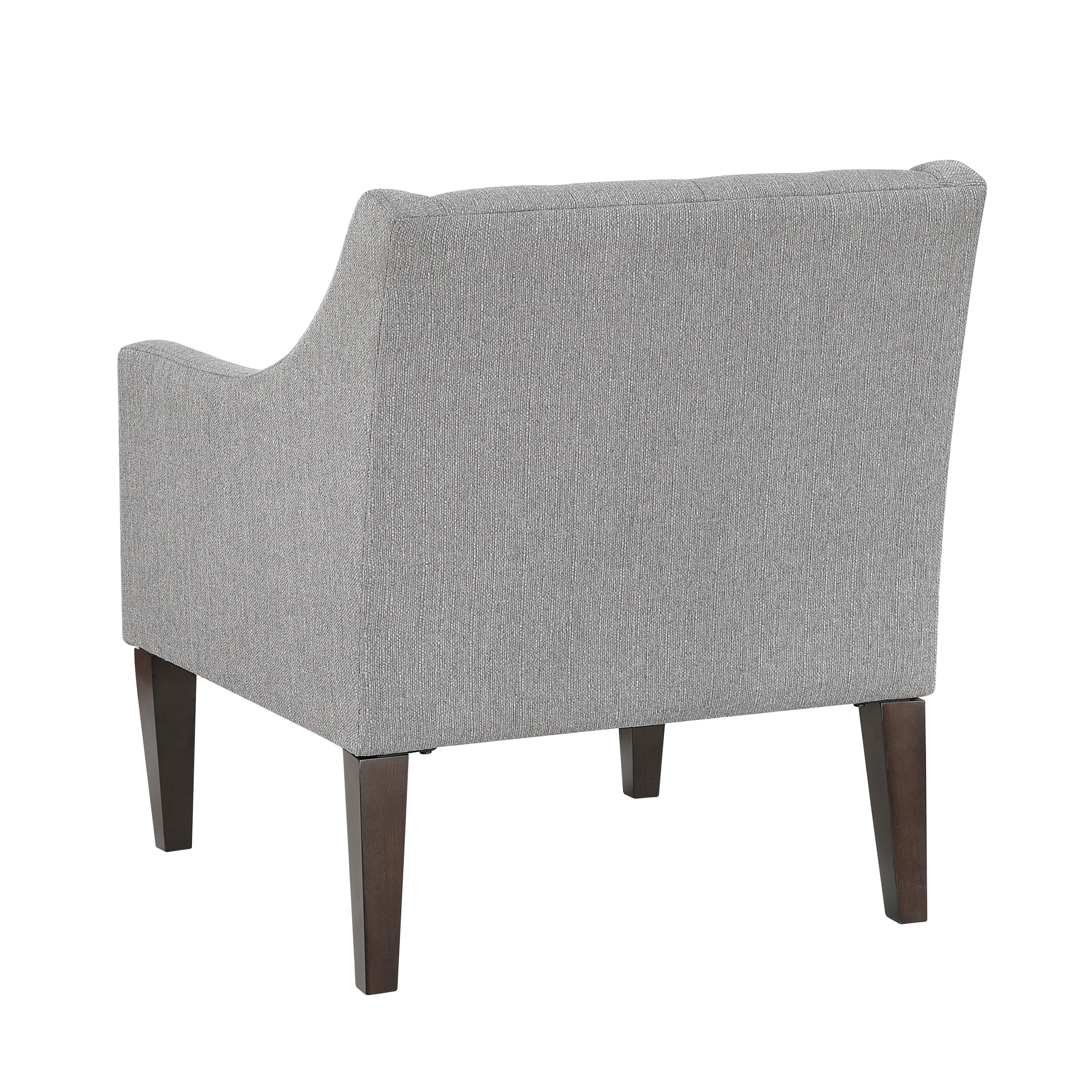 Contemporary Button Tufted Accent Chair