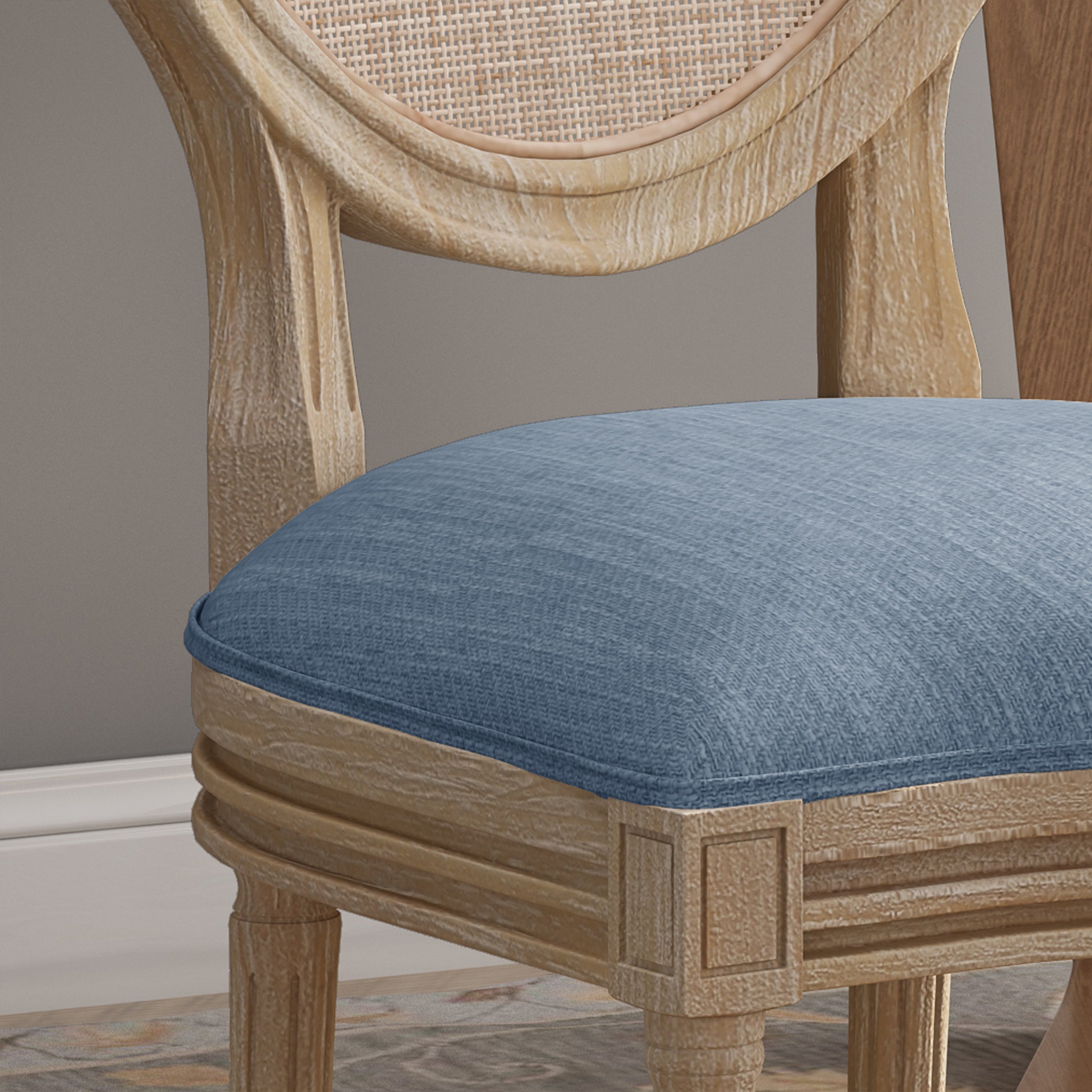 Cane Back French Country Dining Chair
