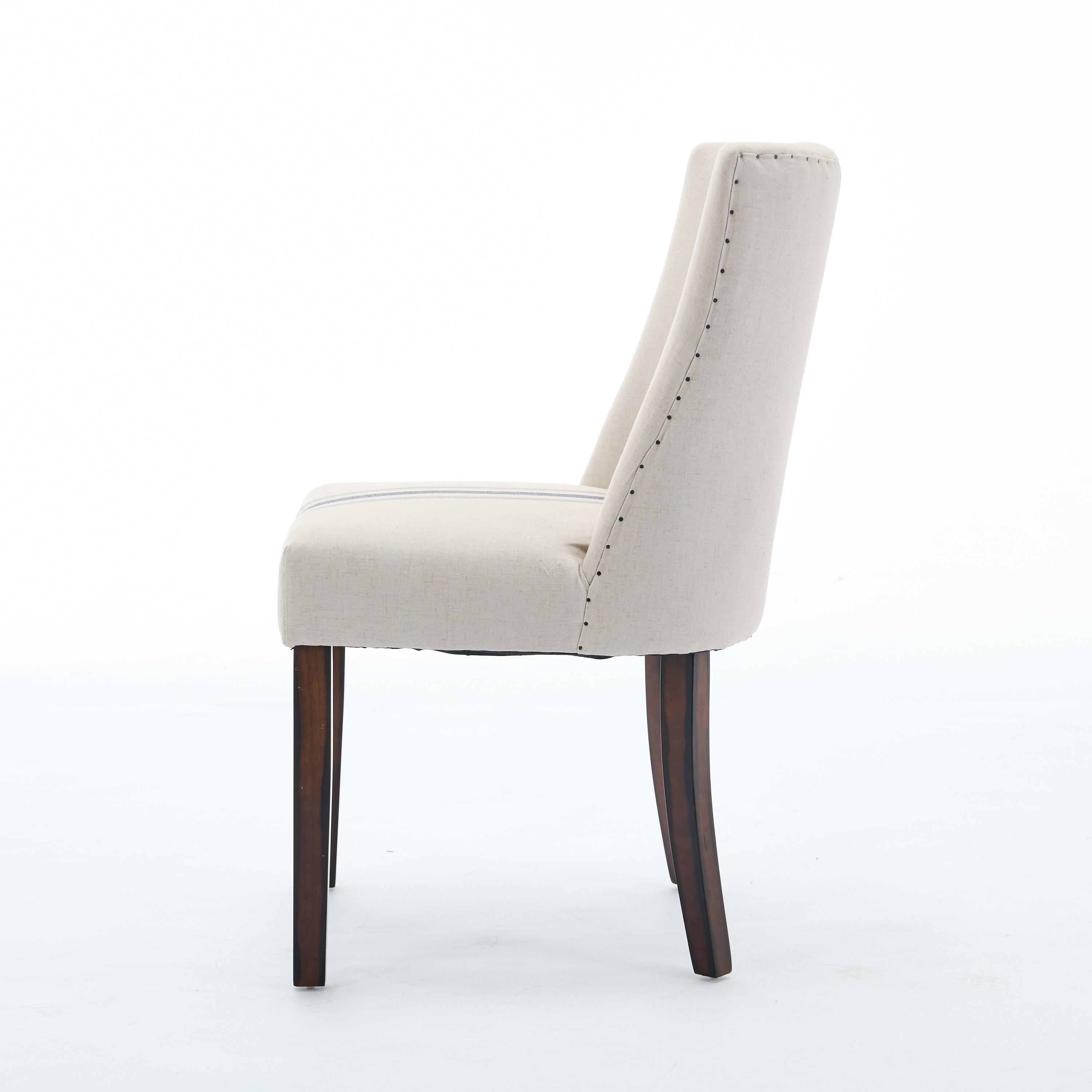 Hearthwick Striped Upholstered Dining Chair, Set of 2