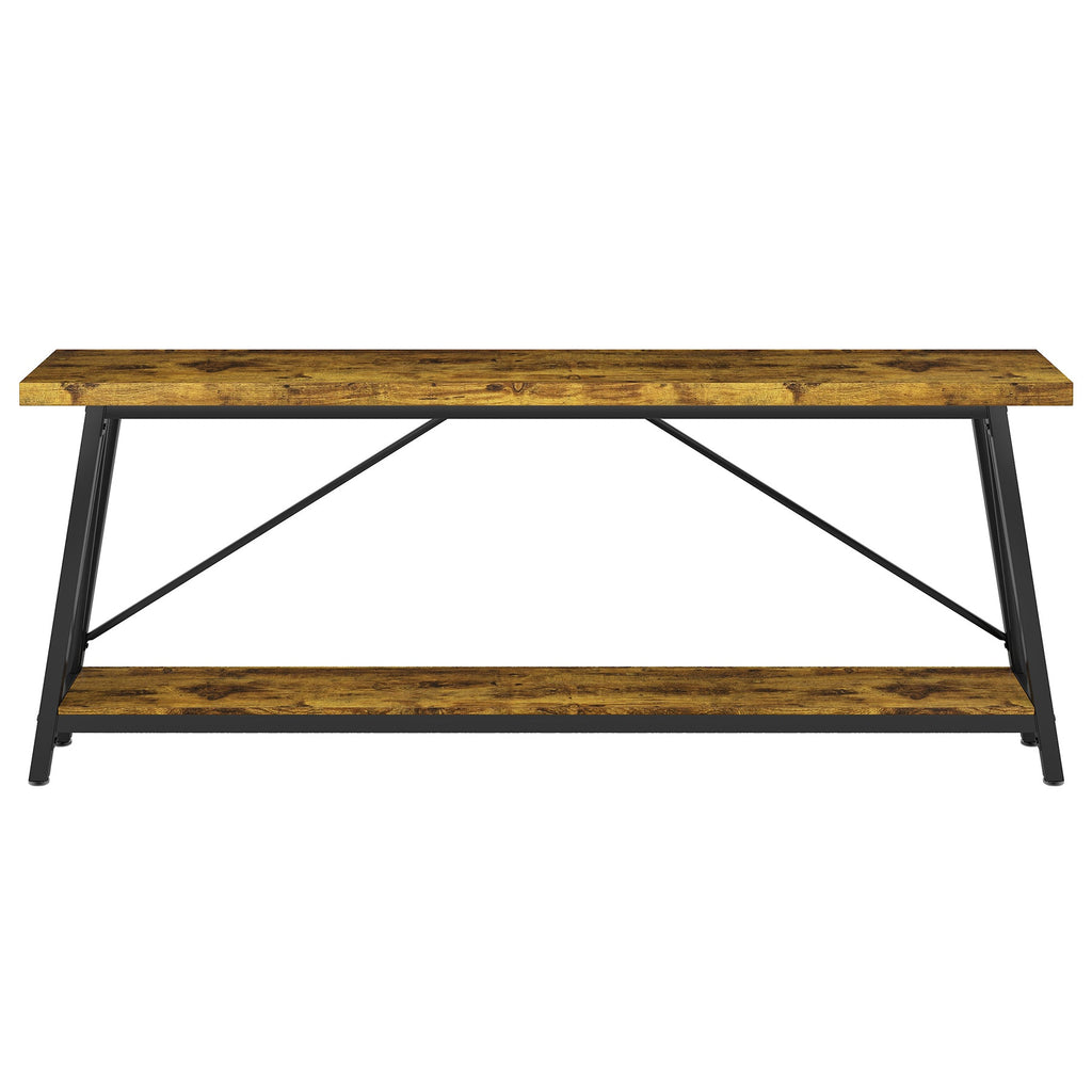 Millstone Industrial Sofa Table