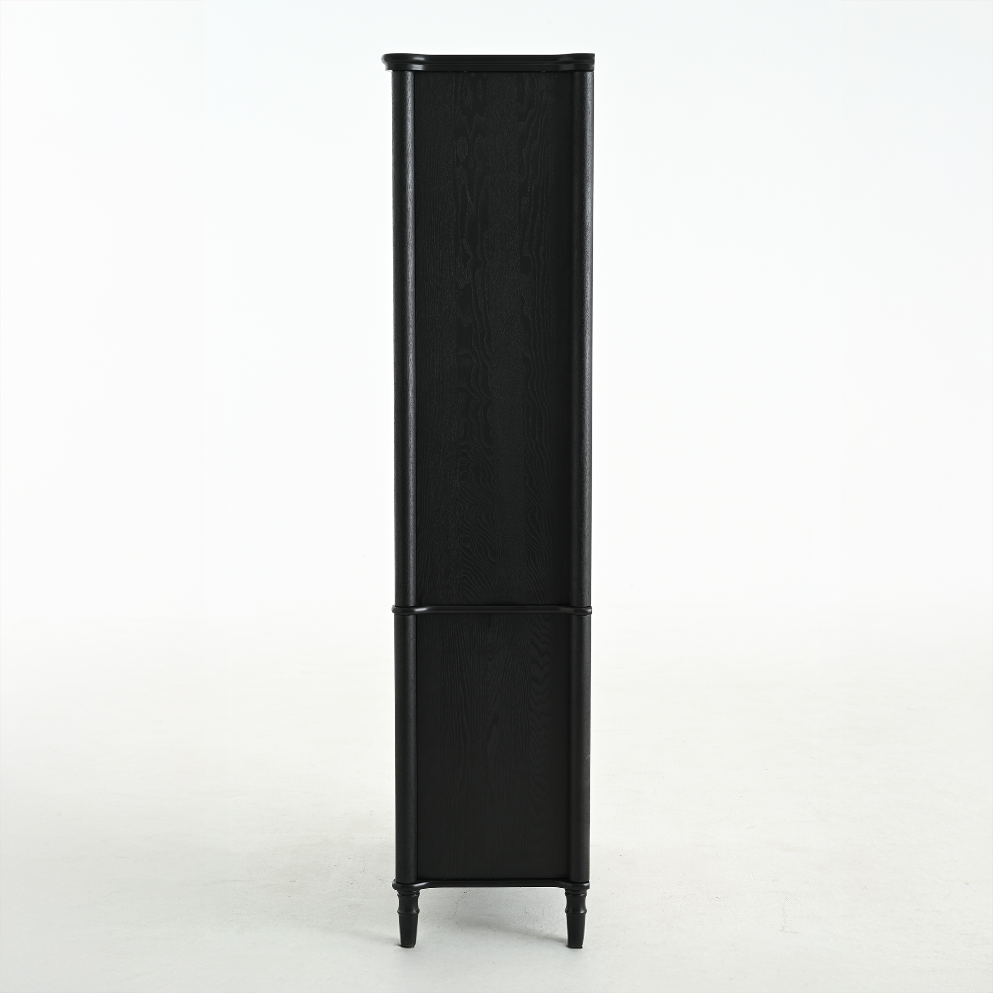 Vintage Style Display Cabinet with Double Glass Doors