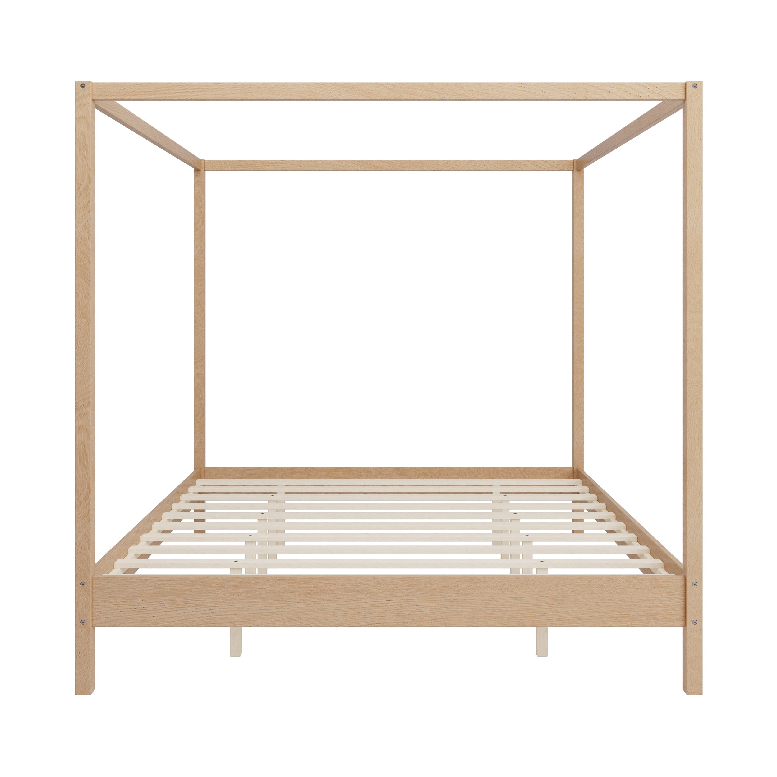 Solid Wood Canopy Bed