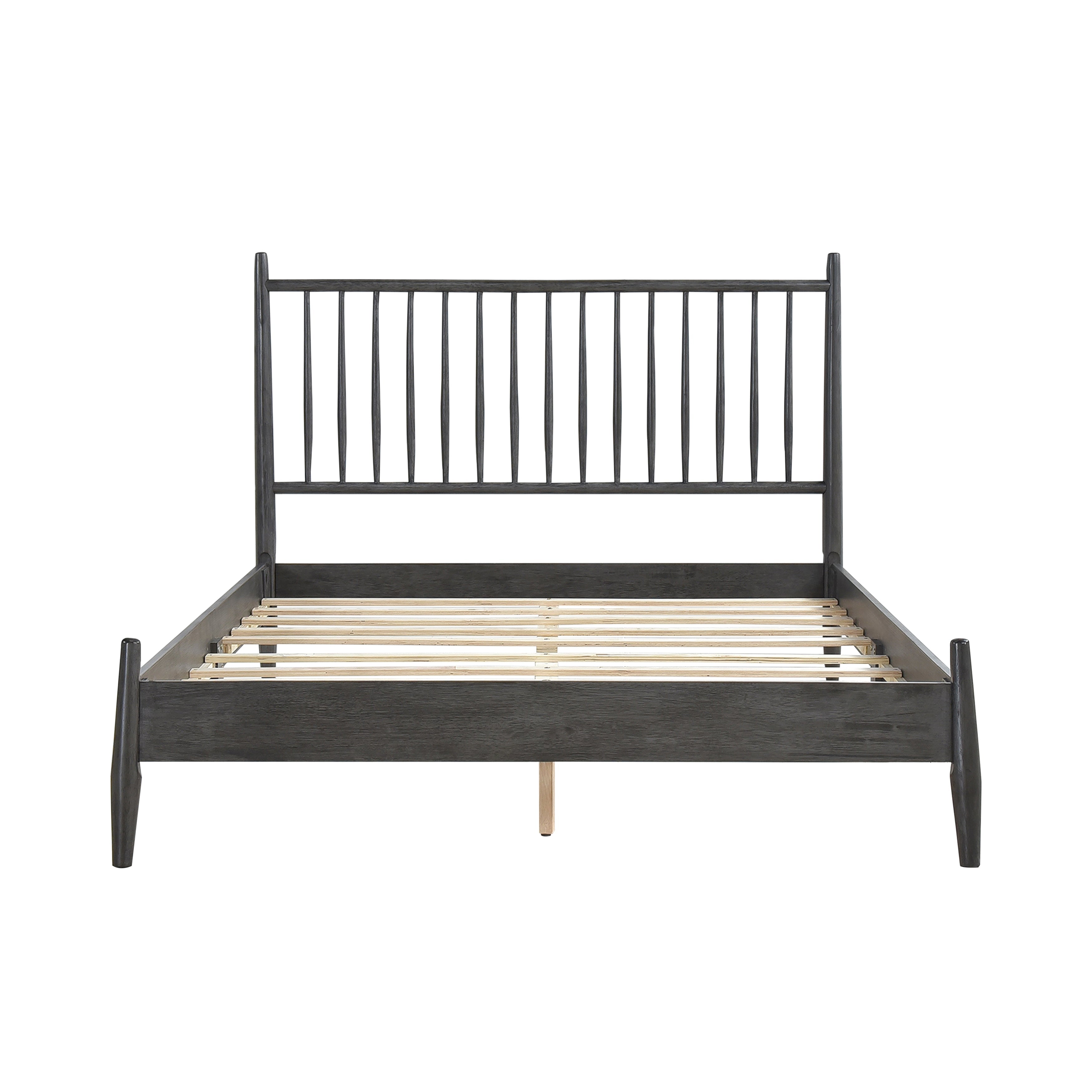 Mid-Century Modern Platform Bed