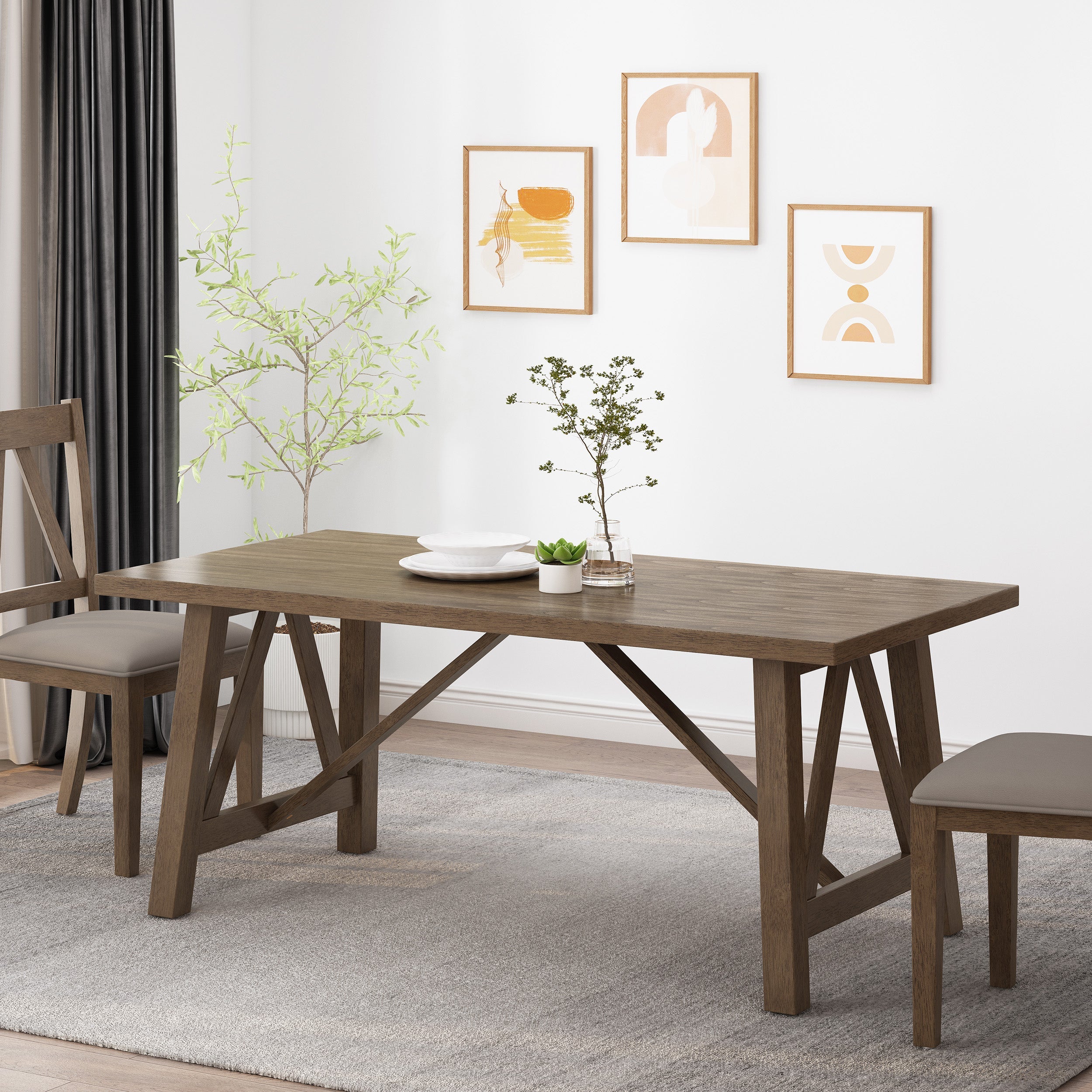 Meadowlark Farmhouse Style Dining Table