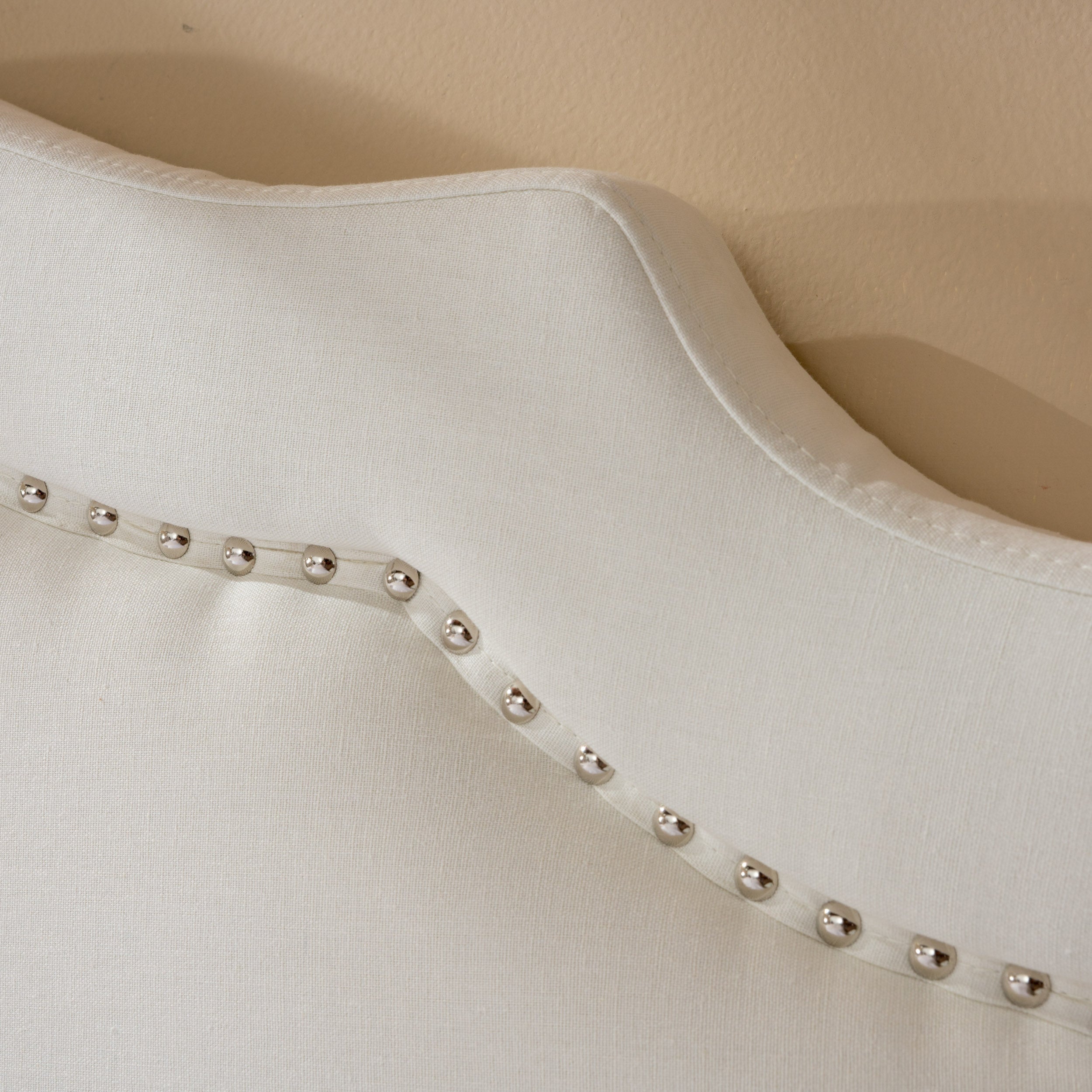 Nailhead Trim Upholstered Headboard