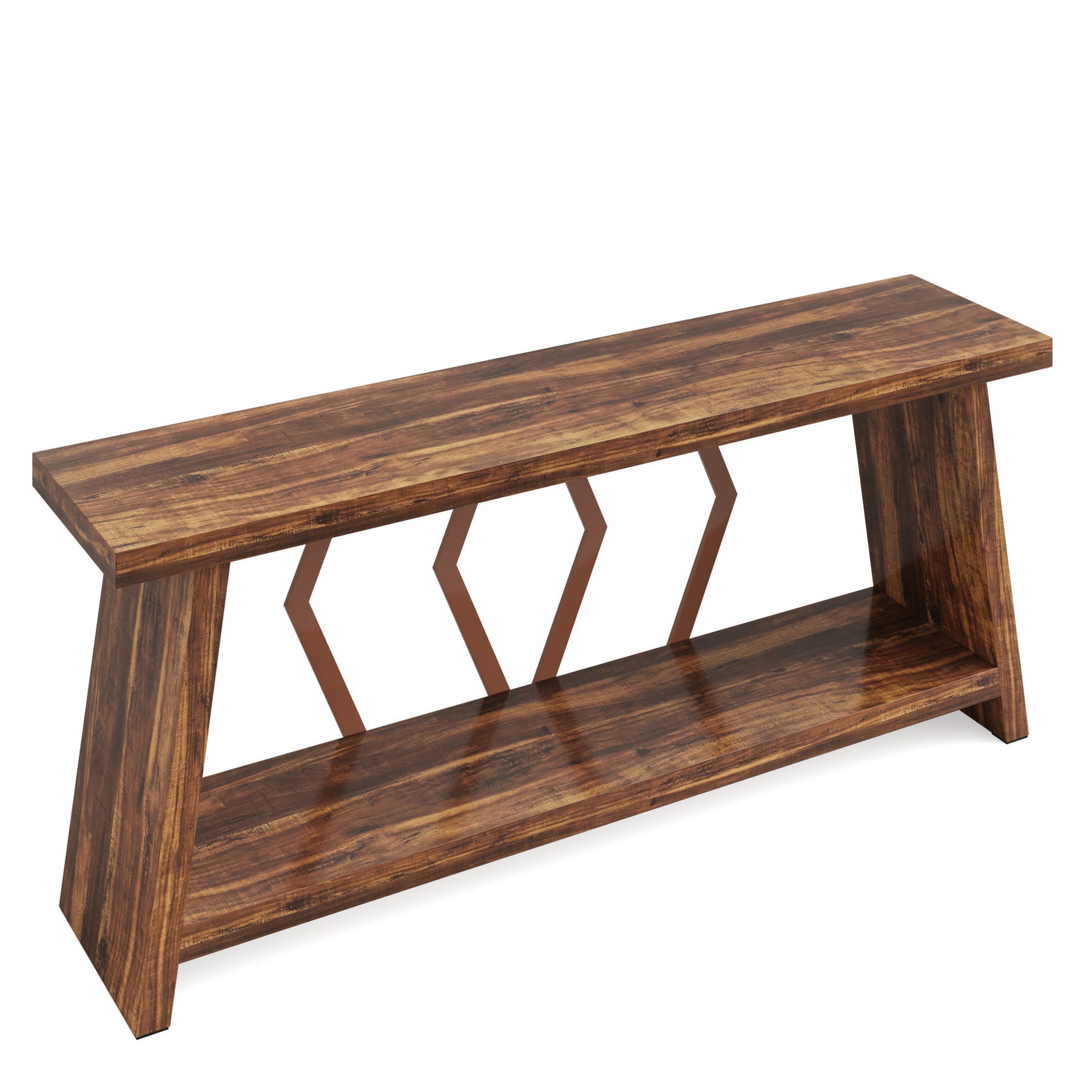 Fenwick Farmhouse 2-Tier Console Table
