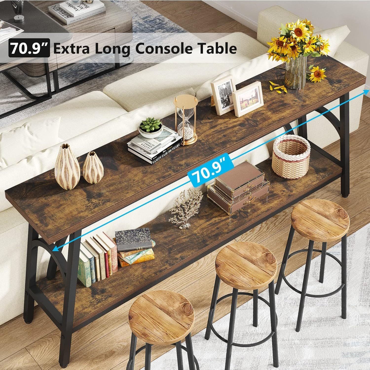 Cloverton 2-Tier Console Table