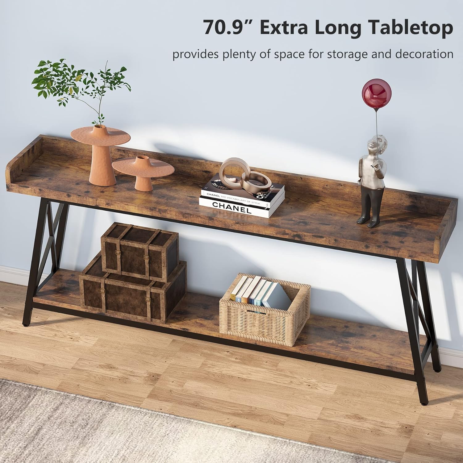 Oakridge Industrial Console Table